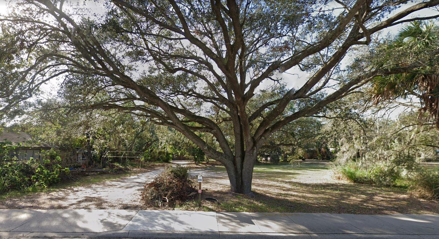 With over an acre of land the possibilities are endless. Build your dream home and have a private oasis more than 100' feet off of the road way. With the mature trees and multiple fruiting plants this is a hidden gem. The property has two wells and a septic in place. A 30x40x12 block structure sits waiting to be restored to a single family residence or a work shop. The property is backed by the drainage canal and has the complete country feel. With the OUE2 zoning you have multiple opportunities to utilize this property to the fullest.