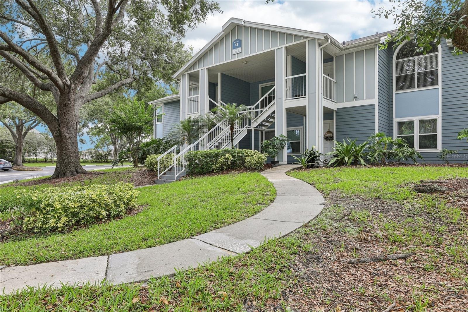 Looking for a move-in ready home in a peaceful, well-kept community? This 2 bedroom 1 bath condo boasts tons of natural light, as well as granite countertops in the kitchen and bathroom, and stainless steel appliances throughout! The condo is full of smart updates, including a new washer/dryer (2024), HVAC (2022), impact windows (2023), and fresh paint (2024). The water heater was replaced in 2020, and the roof was updated (2021) as well as new siding (2025). The neighborhood is lush and inviting, with lakes, trees, and a charming gazebo. Enjoy plenty of parking and top-notch amenities: 2 pools, hot tub, gym, tennis, basketball, clubhouse, valet trash, and more. Convenient to I-4, shopping, and dining!