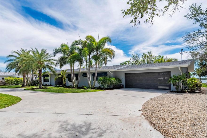 3 bedroom 3 bathroom direct GULF ACCESS pool home located in the Cape Haze community of Placida. This rare SW facing open water view home boast stunning sunsets with quick boat access to the gulf. As you enter the .88 acre property down  the long concrete diveway you,ll notice an abundance of old growth live oak trees and manicured landscaping. Entering the home, your eyes are drawn to the open water views of the intercostal waterway and large pool area. The updated interior boast plank tile flooring throughout, quartz countertops and high end appliances. Recent upgrades include hurricane impact windows and doors, new seawall with composite dock with dual boat lifts, two new Air Conditioners and newer roof.
