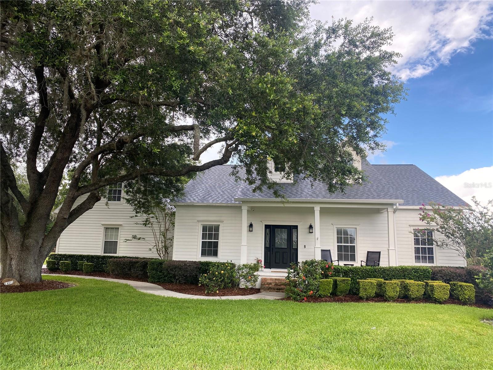 Don't miss your chance to own this immaculate, newly renovated Pool Home located in the beautiful Gated Enclave of Hidden Oaks! These 3 Bedroom 2.5 Bath home sits on an OVER A HALF ACRE LOT filled with beautiful oak trees and offers plenty of space for family fun and privacy!
Walking up to the home you're greeted by its Southern Charm with a Beautiful Front Porch leading the way in. Entering the home, you find a Large Open Concept Floor Plan with Expansive Kitchen, Great Room and Dining Room with 10' ceilings throughout. The 50 square foot, custom built, white-oak island is center stage for all your family functions! This Kitchen features Kraftmaid Cabinets, Quartz CounterTops, Stainless Steel Appliances, and more…
HUGE Master Suite with tray ceiling and His/Her Vanities, His/Her Walk-in Closets, Jetted Spa Tub and Walk-In Shower. The home features a large combined Great Room and Kitchen with French Doors leading to the Oversized Lanai, perfect for entertaining guests and family or simply watching the sunrise through the mossy oaks! Off the rear of the home is a secluded Back Yard with producing fruit trees and a beautiful Pool surrounded by blooming hibiscus for relaxing after a long day!
**The home also features a pristine garage with ample storage and built-in 2nd Refrigerator with water and ice along with a LARGE BONUS ROOM/4TH BEDROOM with brand new carpet located above. This home boasts all new interior and exterior paint, NEW DUAL ZONE AC/FURNACE, WHOLE HOUSE WATER FILTRATION SYSTEM, all new FLOORING and a new roof, all within the past 3 years. Current residents enjoy a fixed solar payment that will never increase and have enjoyed a $500+ check from the local utility for the past (2) years!
Located just minutes from Lake Nona Medical City, the Orlando International Airport and all major roadways. This property is truly one of a kind and won't last long.
**Agent Owner.