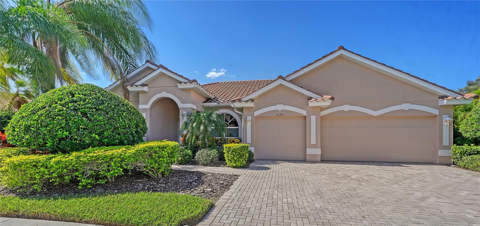This York model, built by U.S. Home in 2000, sits on a spectacular, scenic lot, overlooking Oscar Scherer State Park, with incredible views of undisturbed protected land. The home features an open, split, floor plan with 4 full bedrooms and 3 full baths as well as a 3-car garage (with Siemans Electric Car Charger). Spacious lanai with pool, offers views that seem never-ending, setting the stage for entertaining or just enjoying the sights and sounds of nature. This home has had all the important things updated: newer barrel tile roof (2021), pool heater (2022) and AC (2022). Front of home offers great curb appeal, with lush landscaping, paver brick drive and walkway. Home also has impact windows which were installed in 2006 along with storm protection, including fabric and acrylic panels. Water pipes have been lined with DuraFlo system. Rivendell is a nature lover's paradise, with nearly 400 acres of single-family homes, ponds/lakes, parks and preserves. Close to Pine View School, a nationally recognized Sarasota County school for the gifted, grades 2-12. There is a heated, community swimming pool along with playground and walking trails. Close to Oscar Scherer State Park, Legacy Trail, shopping, beaches, medical facilities and a variety of recreational activities. Come make this home yours...all it is missing is YOU!