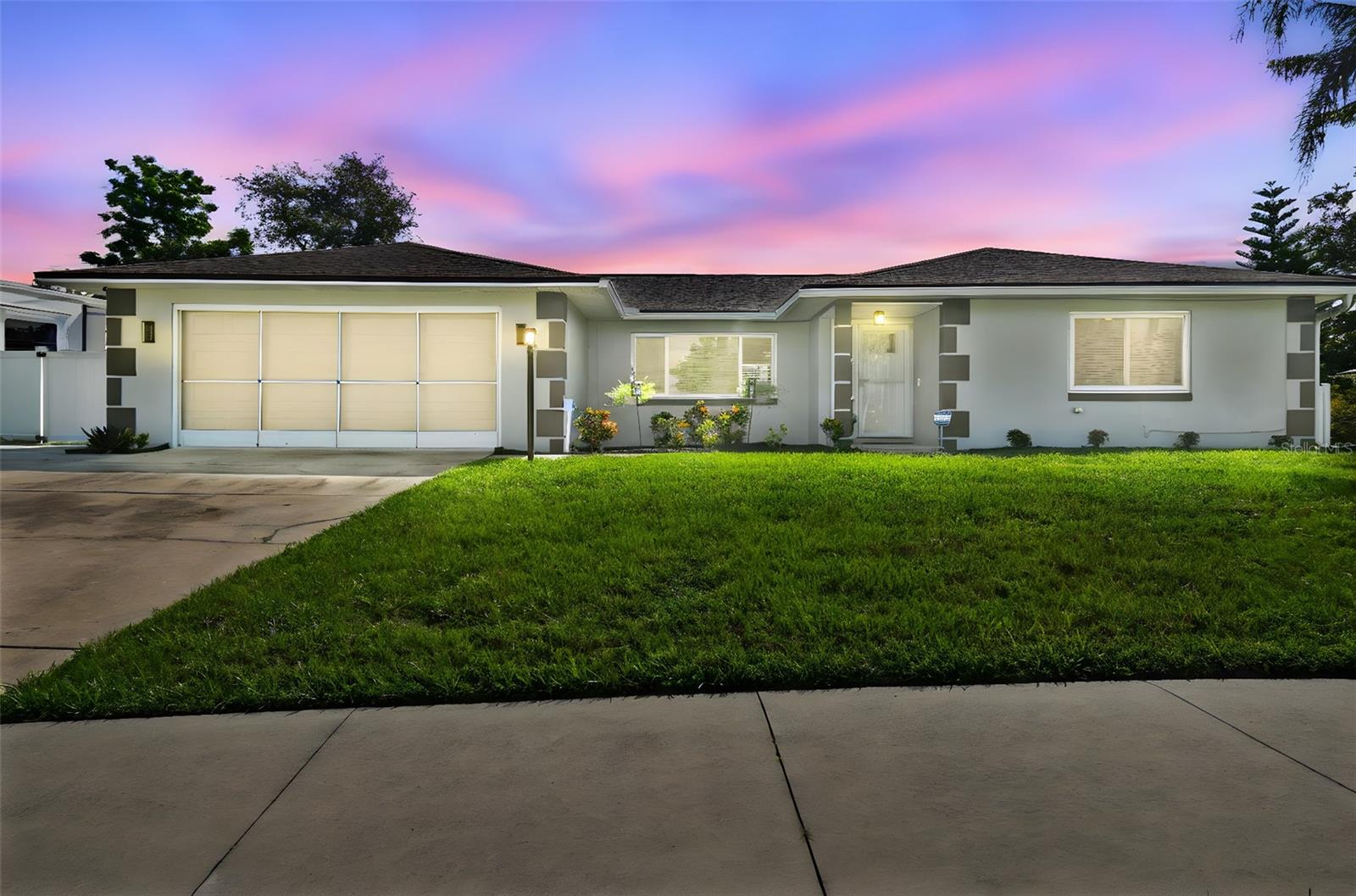 Perfect Home with a Private Pool & Big Upgrades! Step into comfort and peace of mind with this beautifully maintained 2-bedroom, 2-bath pool home offering 1,408 sq ft of bright, open living space in Deltona Florida. Whether you're relaxing by the screened-in back patio, by the pool or the large backyard, cooking in the updated kitchen with quartz countertops and stainless steel appliances, or unwinding in the remodeled primary bath, you’ll feel right at home. Major updates like hurricane-rated windows (with a transferrable lifetime warranty), newer roof, and an updated electrical panel mean less to worry about—just move in and enjoy. The fully fenced yard offers double-gated access with space to park a boat or RV, plus plenty of room to entertain or simply enjoy the Florida lifestyle. Appliances including the washer, dryer, and refrigerator are all included. If you’ve been waiting for a home that checks the boxes and still fits your budget, this one’s worth a visit. It’s clean, cared for, and ready for its next chapter.