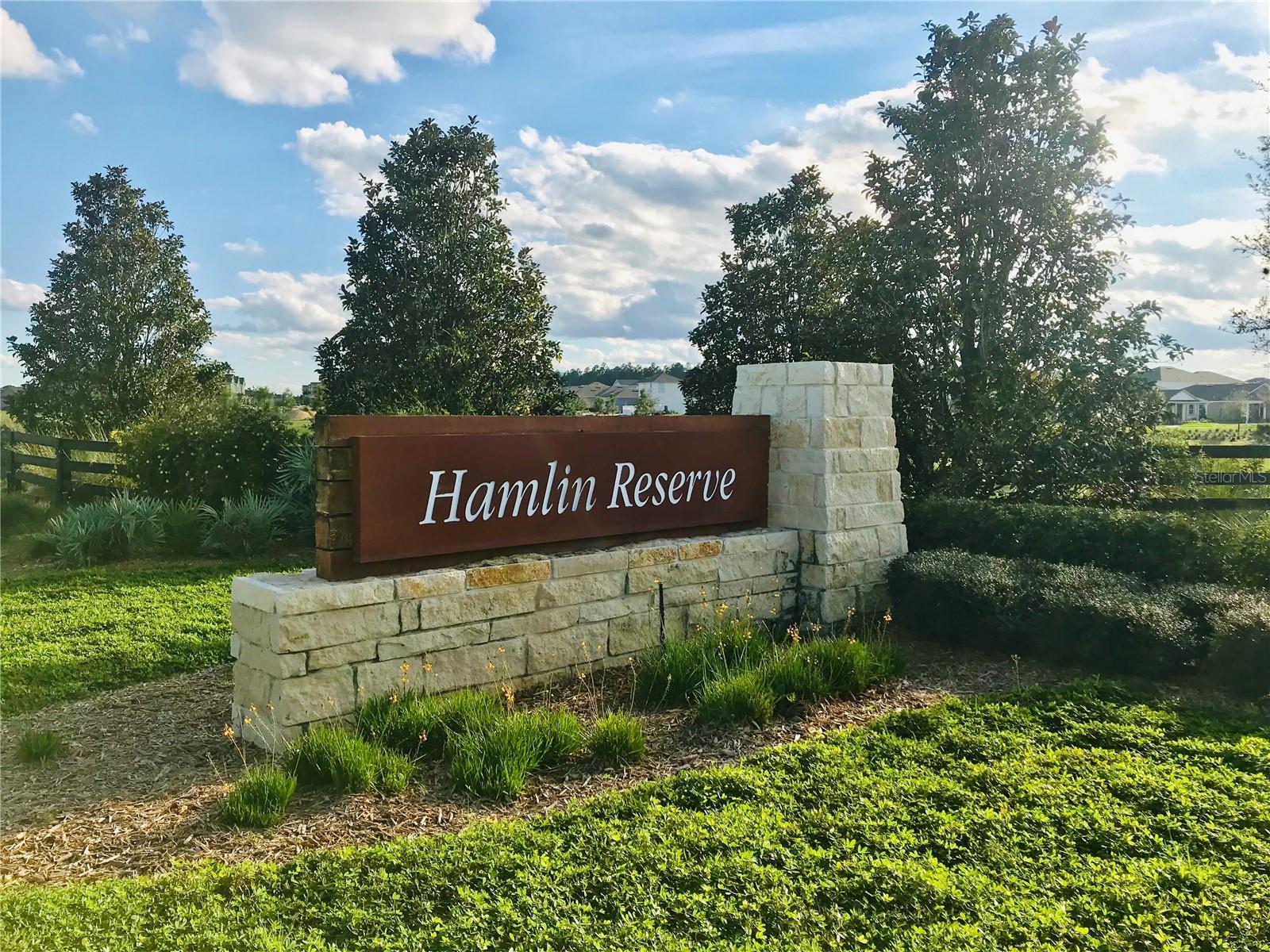 HAMLIN RESERVE - Residential Lease