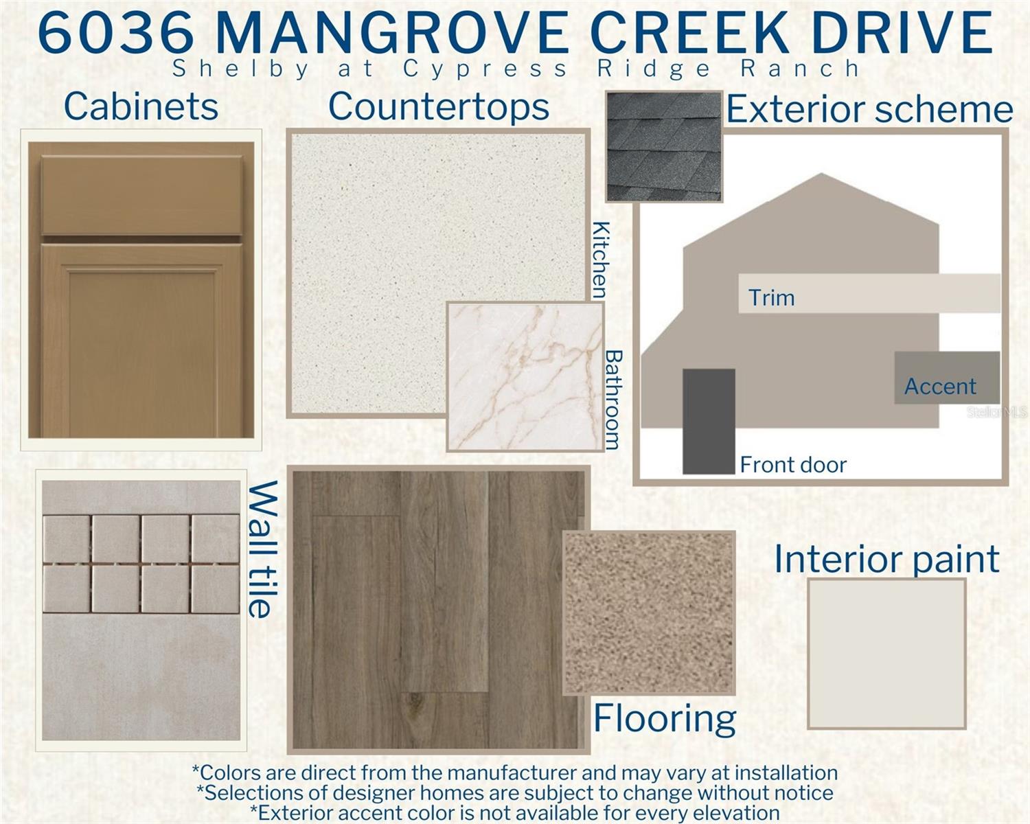 6036 MANGROVE CREEK ROAD