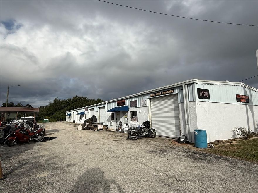 Position your business for success in this versatile 1,200 SF warehouse space located just off SE 58th Avenue, offering excellent visibility with an average daily traffic count of 28,500 vehicles.  Zoned B-5, this property accommodates a wide range of commercial uses, making it ideal for service contractors, distributors, or storage users.  The unit features a practical layout with one private office, one restroom, and an open warehouse space designed for efficient operations.  A 10-foot grade level roll-up door provides easy loading and unloading access.  With its prime location, strong traffic exposure, and functional design, this warehouse offers the accessibility and flexibility your business needs to operate and grow in a thriving SE Ocala corridor.