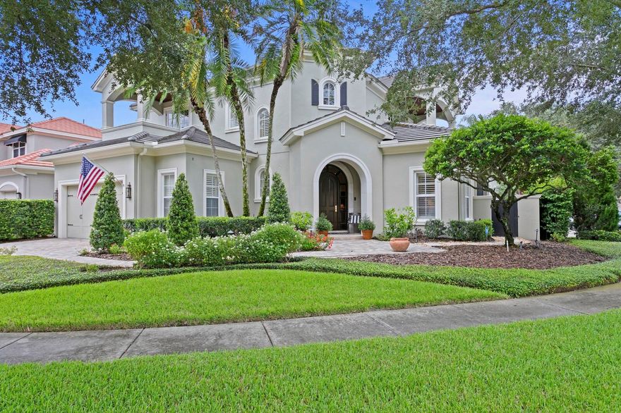 STUNNING 4 BEDROOM 4-1/2 BATH CUSTOM VILLA LOCATED IN AVILA, TAMPA’S PREMIER GUARD GATED COUNTRY CLUB COMMUNITY. NESTLED IN THE PRIVATE ENCLAVE OF SEDONA, AND BUILT BY JAY FECHTEL, ONE OF TAMPAS LUXURY HOME BUILDERS, THIS 4,463 SQ.FT. HOME BOASTS LUXURIOUS AMENITIES, EXQUISITE CRAFTSMANSHIP, AND SUPERB QUALITY THROUGHOUT. UPON ENTERING YOU WILL LOVE THE OPEN FLOOR PLAN WITH SOARING CEILINGS, RICH WOOD FLOORING, ABUNDANT CROWN MOLDINGS, BUILT IN FEATURES, DESIGNER LIGHTING, AND PLANTATION SHUTTERS. THE SPACIOUS GREAT ROOM WITH IMPRESSIVE GAS FIREPLACE AND CUSTOM ENTERTAINMENT AREA FOR TV VIEWING IS JUST STEPS AWAY FROM THE DINING ROOM, GOURMET KITCHEN WITH PROFESSIONAL GRADE APPLIANCES, INCLUDING A 6-BURNER DACOR GAS RANGE, DACOR DOUBLE CONV. OVENS, SUB-ZERO REFRIGERATOR PLUS ADDITIONAL REF. DRAWERS, AND WARMING DRAWER.. THE ADJOINING CUSTOM BAR WITH SEATING INCLUDES AN ICEMAKER, REFRIGERATOR, DISHWASHER, AND AN 800 BOTTLE WINE ROOM FOR THE COLLECTOR! THE INVITING PRIVATE DOWNSTAIRS OWNER’S SUITE IS COMPLETE WITH TWO LARGE CUSTOM CLOSETS, SPA BATH, WALK-IN SHOWER, EUROPEAN WATER CLOSET. THE INVITING SCREENED IN PATIO WITH DISAPPEARING SLIDING DOORS IS COMPLETE WITH AN OUTDOOR KITCHEN, ARCHITECTURAL RETRACTABLE SCREEN FOR BUG FREE ENJOYMENT OF THE OUTSIDE GARDEN AND FOUNTAIN. FRENCH DOORS LEAD TO THE FIRST FLOOR HOME OFFICE WITH BUILT IN CUSTOM CABINETRY. UPSTAIRS YOU WILL FIND THE SECOND HOME OFFICE, SUITABLE AS A FIFTH BEDROOM, IF NEEDED, A PRIVATE BALCONY, LARGE CLOSET, AND CUSTOM BUILT IN CABINETS. THREE ADDITIONAL BEDROOMS, AND THREE BATHS, TWO WITH PRIVATE BALCONY FOR MORNING COFFEE, AND RELAXING COMPLETE THIS SPACE. DESIGNED FOR COMFORT AND STYLE THIS MAGNIFICIGANT HOME OFFERS LUXURY AND PRIVACY. THE MANY ADDITIONAL FEATURES INCLUDE A 2 CAR GARAGE, WITH GOLF CART AREA AS WELL, GENERATOR, 2 AC ZONES, THERMAL WINDOWS, PAVER DRIVEWAY, MUCH MORE! 25 MINUTES TO TAMPA INTERNATIONAL AIRPORT, CLOSE TO BEACHES.  FLOOD ZONE X
