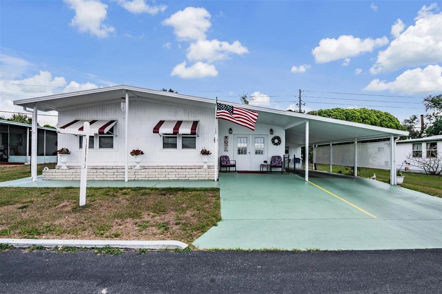 Step into this beautifully maintained 2-bedroom, 2-bath manufactured home located in the desirable 55+ gated community of Spanish Trails Village in the heart of Zephyrhills. Inside, you’ll find spacious bedrooms with generous closet space, two full bathrooms with stylish modern updates, and a bright open-concept living area perfect for relaxing or entertaining. The home features a recently installed ceiling in the family room, adding a clean, finished look to the space. The kitchen comes fully equipped with all major appliances, making everyday living easy. Major updates include a resealed roof and freshly painted exterior, offering added value and peace of mind. Spanish Trails Village provides a welcoming lifestyle with amenities such as a refreshing pool, shuffleboard courts, and a full calendar of social activities, making it easy to connect with neighbors and friends. This home is more than just a place to live — it’s a lifestyle. Schedule your showing today and see all it has to offer.