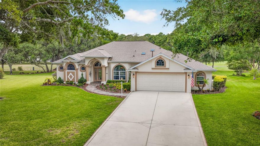 DIRECT GOLF-COURSE Halifax Plantation POOL home on a nearly half-acre lot just one mile from the club house, restaurant and other amenities. Situated on a quiet cul-de-sac where your lawn, hedges, fertilizer, irrigation and mulch are all covered by the association. This is a one of a kind, one-owner, concrete block home built by one of our area’s most reputable builders, Paytas Homes, with exquisite attention to detail throughout. An absolute timeless masterpiece with an incredible expansive outdoor living area with summer kitchen, heated saltwater pool and spa, paver pool deck with integrated drainage, and covered dining area overlooking the 3rd hole. 125KW whole home Generac generator with automatic transfer switch, 500-gallon buried propane tank, multi-zoned surround sound, custom closet systems, custom landscape lighting, and motion detected egress alarms are just a few of the features that make this home stand out from the rest.

Inside you'll find plenty of space with 4 bedrooms, 3 full bathrooms, and a floor plan that lends itself to open concept living or separate, private living quarters – whichever suits your needs. The primary suite is secluded with views of the pool and golf course and has two large walk-in closets. Volume tray ceilings with ambient lighting, his-and-hers vanities with under cabinet lighting, jetted soaking tub, walk-in tiled shower and separate water closet. Two of the three guest bedrooms and full guest bathroom are in the rear of the home and can be sectioned off via a pocket door for privacy. This full guest bathroom has a walk-in shower and direct access to the lanai/pool. Fourth guest bedroom and full bathroom with tub/shower combo can also be sectioned off via a pocket door for privacy. The kitchen is timeless and functional with built-in double oven, deep drawers, lazy Susan, updated appliances, real wood cabinetry, granite countertops, and breakfast bar that easily seats 4-5. Breakfast nook off the kitchen overlooks the pool/lanai through a frameless picture window or dine more formally in the formal dining that opens to the living area. Main living area is in the heart of the home and has volume tray ceilings with ambient lighting and a triple pocket slider to the pool. Inside laundry room with utility sink, plenty of storage, and GE washer & dryer. The garage is an absolute dream! Meticulous! True 2-car parking PLUS an additional space for your golf cart, workstation, or just extra storage. 220v plug is already installed.. perfect for your electric vehicle or power tools! As if the garage storage wasn’t enough, wait until you see this attic space. Above the garage has been transformed into a fully crawlable, carpeted storage space that connects to a walkway above the main part of the house that has additional storage space (will make inspections a breeze!). 

All fully permitted, this home has a 2023 architectural shingle roof, 2021 5-ton 16 SEER HVAC system, and 2025 electric water heater. Residents of Halifax Plantation enjoy access to one of the area’s premier golf courses, complete with an on-site restaurant and pub. Minutes to Tomoka State Park, Publix, area beaches and I-95. Halifax Plantation is a well-established, tree-lined, golf cart friendly community with an exceptionally managed association.

All information, room sizes, and lot sizes in this listing are intended to be accurate but cannot be guaranteed. Buyers and agents are always encouraged to perform due diligence.