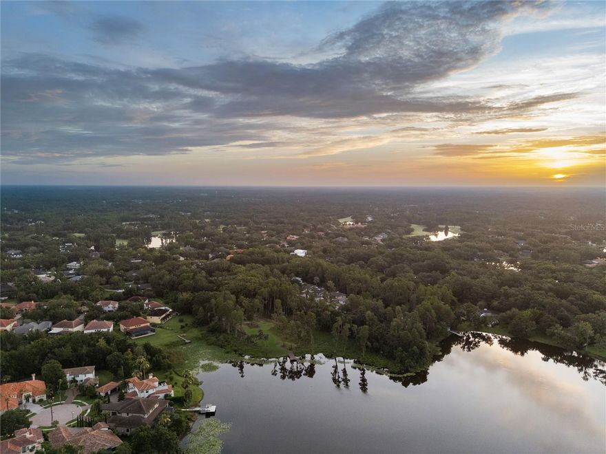 Located on the private Byrd Lake, shared in part with Avila—one of Tampa’s most exclusive neighborhoods—this rare lakefront parcel is an opportunity that has not surfaced in many years. Awake each morning to breathtaking sunrise views over this ~18-acre freshwater retreat, reaching depths of up to 16 feet, with no public access to disturb the quiet serenity. The property sits more than 400 feet off the public road, with a 25-foot-wide, 400-foot-long private driveway that opens to a secluded world of nature, where majestic bald cypress, centuries-old oaks draped in Spanish moss, and stately pines frame a setting of unparalleled tranquility. A gate at the driveway entrance ensures complete privacy, with the home site entirely invisible from the road.

Here, you’ll feel worlds away, yet remain just 20 minutes from Downtown Tampa, Water Street, and Tampa International Airport. Most of the land lies in Flood Zone X, with only minimal fringe at the water’s edge, while county setbacks protect the shoreline and docks often qualify for streamlined DEP self-certification. This expansive lot offers a rare canvas for a custom estate where modern luxury meets natural beauty—perfect for terraces, infinity-edge pools, or glass-walled living that blends indoors and out. More than just land, this is an invitation to create a legacy estate defined by privacy, prestige, and timeless elegance.