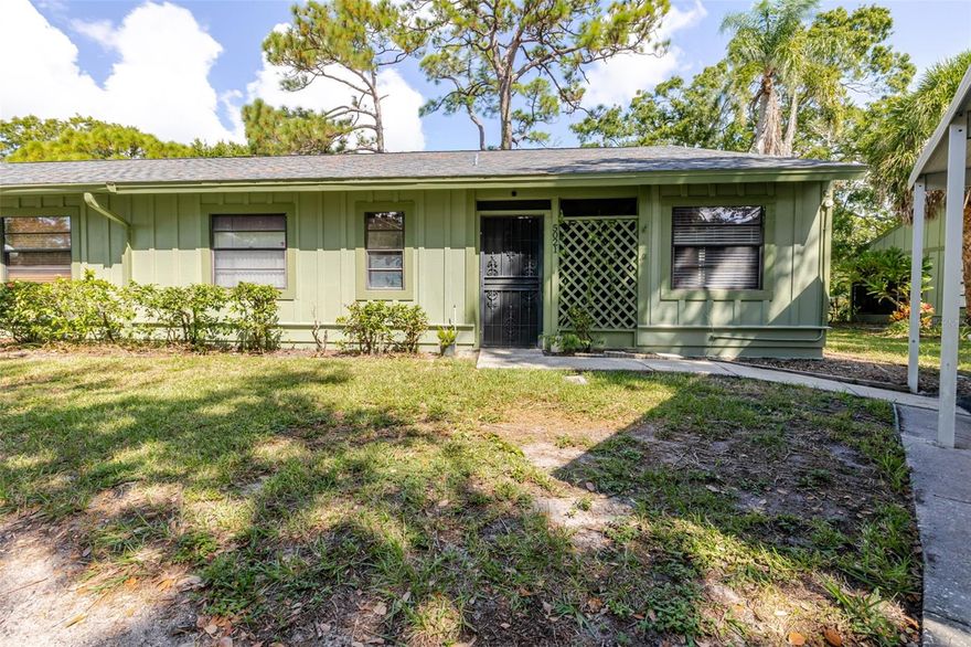 One or more photo(s) has been virtually staged. Embrace the ultimate Sarasota lifestyle in this beautifully maintained 2-bedroom, 2-bathroom villa, perfectly situated in a secure fenced community and featuring elegant, vaulted ceilings and two private screened lanais for enjoying the beautiful Florida weather. This property offers a low-maintenance, resort-style experience with a fantastic community pool and a dedicated carport for convenient parking. The villa's outstanding location provides quick access to both necessities and leisure: it's just minutes from Sarasota-Bradenton International Airport (SRQ), a short drive to the famous Gulf beaches, and centrally located near esteemed institutions like 
New College and the Ringling School of Art and Design. It's an ideal retreat for anyone seeking the perfect blend of security, comfort, and immediate proximity to Downtown Sarasota's rich scene of arts and culture.