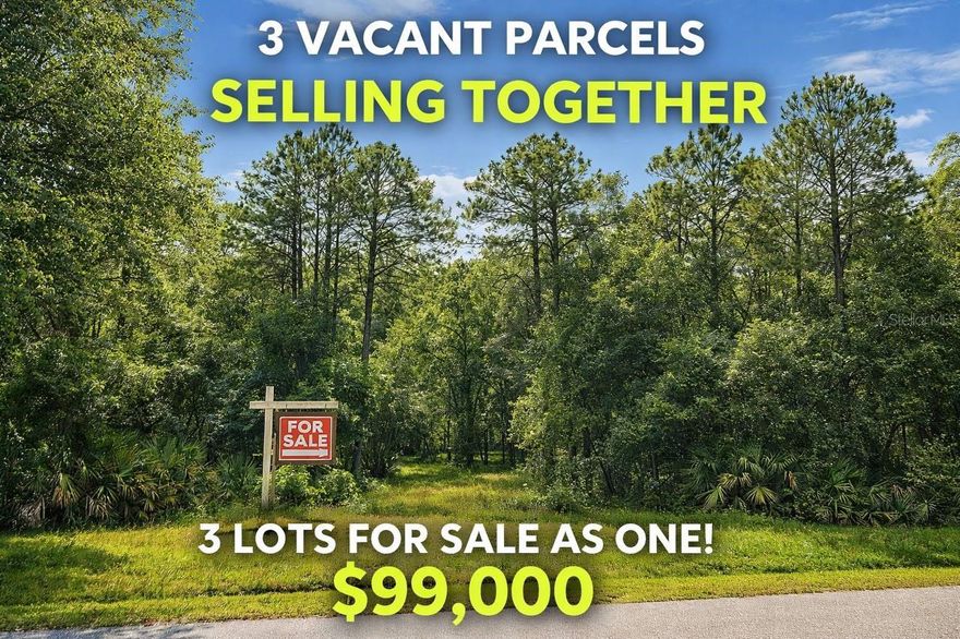Prime North Port location with excellent access to I-75 and nearby amenities. Enjoy a quiet suburban setting with no HOA restrictions, offering flexibility for future plans. Conveniently located near multiple shopping options including Publix, Aldi, Costco, and local farmers markets.

The area is known for its strong lifestyle appeal, with proximity to Wellen Park featuring an 80-acre lake, waterfront dining, retail shops, community events, live music at the Yard, and recreational amenities. Outdoor enthusiasts will appreciate easy access to the Legacy Trail and North Port trail system for biking and walking.

Nearby schools include College Preparatory Academy at Wellen Park, Imagine Charter School, and public school options. Sports and entertainment are easily accessible, with several Major League Baseball Spring Training facilities located within a short drive.

Warm Mineral Springs, the only natural warm spring in Florida and a nationally registered historic site, is nearby and offers a unique year-round wellness experience. Beaches including Venice, Englewood, and Siesta Key are approximately 20–40 minutes away.

The property is centrally located between Sarasota and Fort Myers, providing access to regional dining, museums, airports, and nightlife. Future area growth includes a planned large-scale mixed-use development along US-41 and West Villages Parkway, adding long-term value potential.

A great opportunity to own property in a growing Florida market with lifestyle, convenience, and future development all nearby.

Note: Some of the listing photos are virtually staged and meant to show ideas and possibilities of what can be built or created on the land