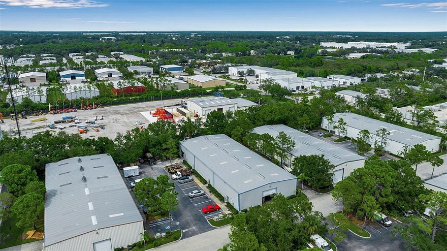 Move your business here.  Almost 10000 sq ft, wide open, '22 high ceilings at the peak. All in, over 175000 cubic feet of usable space. Front rollup is 18', extra high clearance should you need it. 2 other access doors are 14' roll ups, for smaller vehicles and Last-Mile stuff. Dual 480 power, bring any machinery you have. 10 parking spaces out front, all tucked into a safe and secure park with low fees. Current tenant out end of the year, rental options available as well at $12/ft NNN