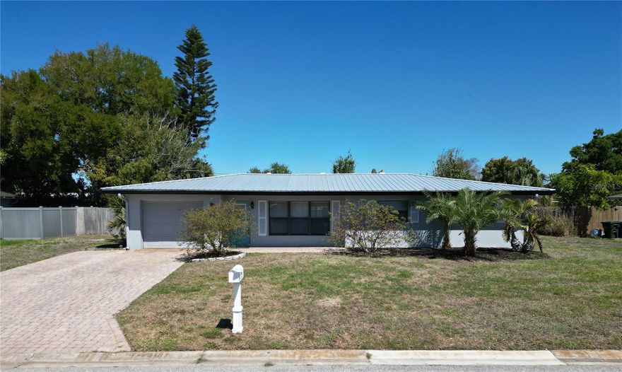 One or more photo(s) has been virtually staged. Priced WELL UNDER APPRAISAL VALUE, this home offers an incredible buyer opportunity in today’s market.  This residence, in the highly desirable South Gate neighborhood, comes with up to $8,000 In closing cost credits! 
Step inside to an inviting open-concept layout where BRAND NEW LVP floors and updated cabinetry create a bright, modern feel. The gourmet kitchen shines with stainless steel appliances, sleek granite countertops, a contrasting tiled backsplash, and rich cabinetry ideal for everyday meals or entertaining friends.
The fully fenced backyard provides privacy and plenty of space for outdoor enjoyment. Bring your boat or RV—there’s ample room to store them here! Recent upgrades include LVP Flooring(2026) cabinetry(2026) Primary bathroom(2026) metal roof(2023), AC & Ductwork(2022) Custom closet organizers(2022) plus the home has been fully converted to underground utilities and connected to public water and sewer for peace of mind and lower maintenance. It’s perfect for those seeking room to breathe without the restrictions of an HOA or CDDs.
South Gate offers the best of coastal Florida living in a convenient central location. You’re just 4 miles from vibrant downtown Sarasota, 5 miles from world-famous Siesta Key Beach (ranked #1 Beach in the U.S. and #4 in the world), and only 3 miles from Sarasota Memorial Hospital. The Legacy Trail is a quick 2-mile ride away, and excellent schools are nearby. This turnkey, move-in-ready home represents outstanding value. WALK INTO INSTANT EQUITY and schedule your private showing today!