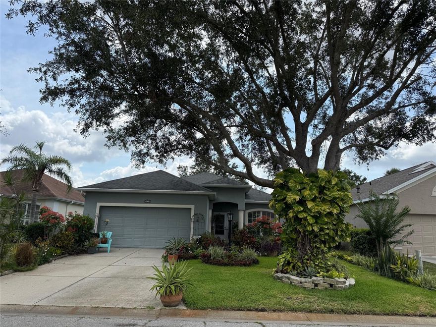 LOCATION, LOCATION, LOCATION! Golf community adjacent to State Road 64 just minutes from I-75 and Heritage Harbour shopping center with Costco, Target, shops and restaurants! Walking distance within top-rated elementary & Middle schools! Beautifully maintained home surrounded with private 6 Ft vinyl fence, mature landscaping, Bamboo wood floor throughout. Tiles in kitchen, dinning room and bathrooms.The new roof in 2015 &  the A/C was replaced in 2017. New leaf guard gutters, freshly painted kitchen, walkway and bathrooms. Cozy kitchen with stainless steel appliances, electric stove and a new dishwasher. There is a formal dining room that can be used for large family gatherings and entertaining! Very spacious bedrooms and guest bedrooms. Greenfield Plantation has LOW HOA fees only $500 per year! If you love golf this is the perfect place for you with an 18 hole golf course on 70 acres with a golf membership not being mandatory!  New shopping plaza just across the street, Walmart and Home Depot minutes away! There are many activities and hobbies to enjoy in close proximity such as fishing or kayaking at the Fort Hamer boat ramp or nature trails at Lake Manatee State Park. You'll find a perfect winter or full-time home in this great neighborhood! This home is move in ready, has beautiful landscaping and private backyard with a Swim Spa with Jet stream like a swimming pool! Perfect for relaxing, exercising and muscle therapy! Check out  this home today ;you will really love this place!