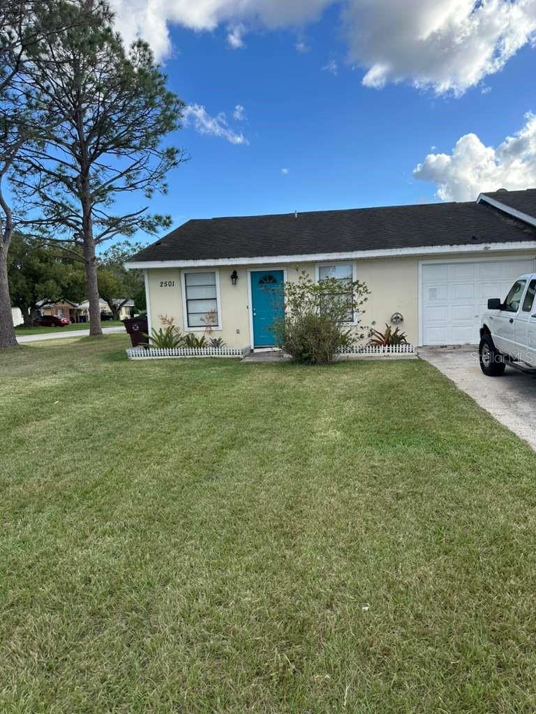 Discover this charming 2-bedroom, 2-bath duplex located on a corner lot in the heart of Saint Cloud. This lovely unit features a spacious layout, private garage space, and a comfortable living area perfect for everyday living. Pets are welcome! Enjoy being just minutes from East Lake Tohopekaliga, major shopping, dining, and with quick access to the Florida Turnpike, making commuting a breeze. A great opportunity for anyone looking for comfort, convenience, and location all in one.