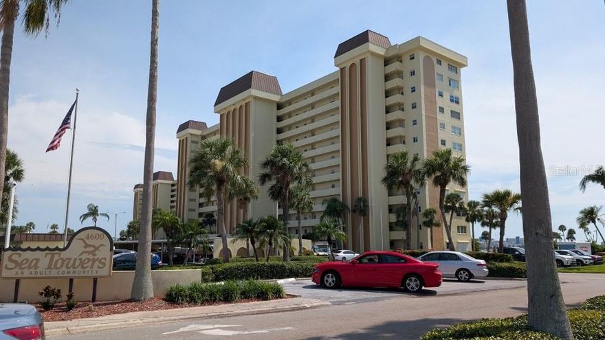 Remarkable 2 bed/2 bath home on 6th floor of popular Heritage with unusually splendid waterfront view over the Intracoastal,  west toward the Gulf.  Convenient to the beach as well as inland shopping and destinations, this well managed over-55 community offers numerous special amenities and recreation including community  boat ramp, fishing, fitness center, pool, tennis courts, pickle ball, (clubhouse*) .   This home is Home is handsomely  furnished, everything in the apartment actually looks new.  There is no clutter, it is simply and beautifully appointed with truly grand views to the west.  The kitchen is updated and open and bright.  Storm windows were installed in 2022, the unit has luxury vinyl tile throughout. The unit is open, graciously furnished, shows beautifully.  There are no Knick-knacks around.  The unit  comes with its own storeroom near the elevator, laundry on every floor.  The Community has  is 24 hour gated security, the grounds all around are lovely. All tenants must  must be approved by HOA and pay application fee and background check, total $175 per person.  (* clubhouse is currently being remodeled)

*