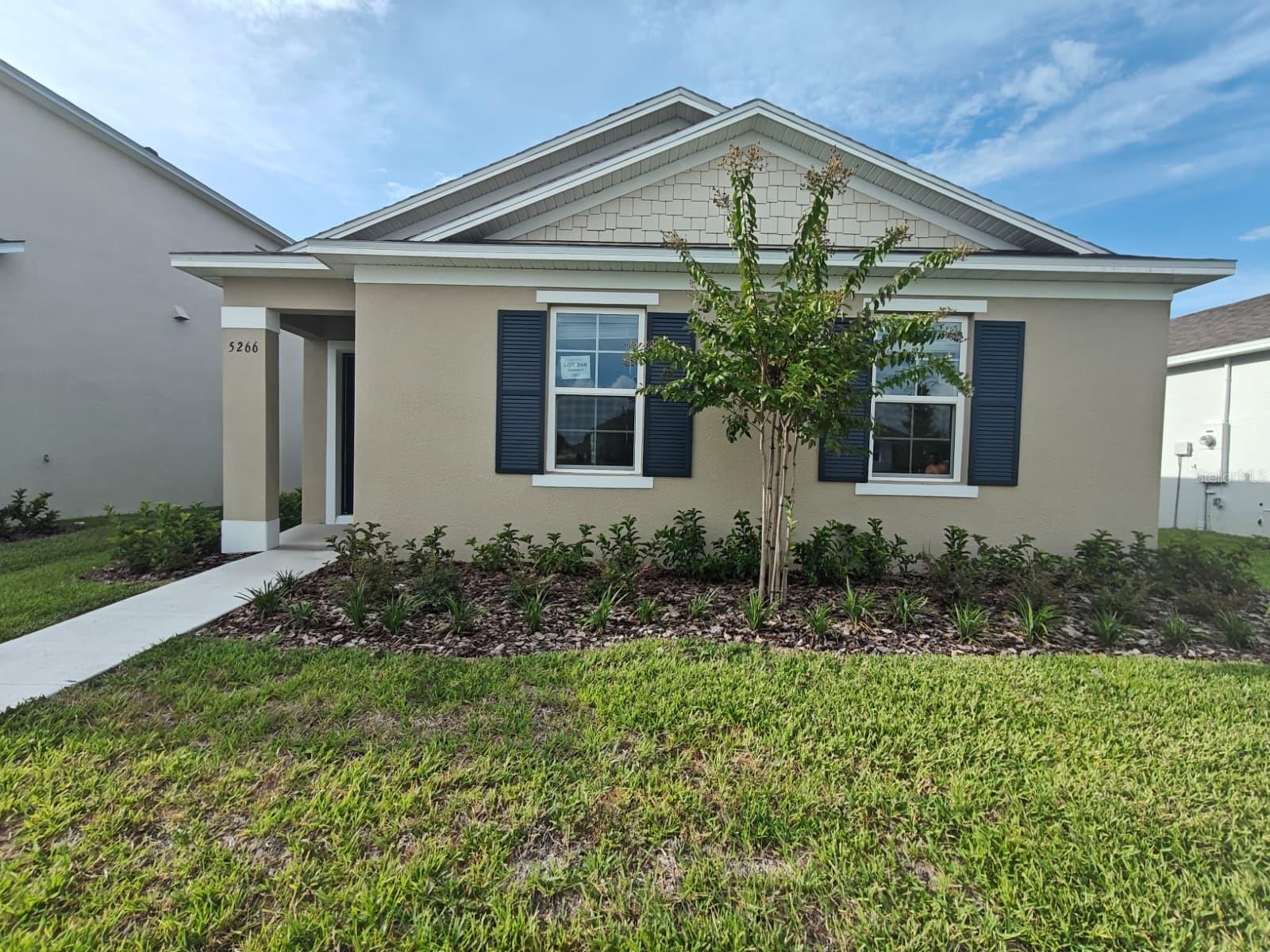 Discover modern living in this beautifully designed 4-bedroom, 2-bath home with high-quality finishes and an unbeatable location. This community offers a resort style pool and shaded cabana with seating, green space to roam, playgrounds and dog parks for the fury members of your family, too. Major shopping areas, entertainment, and tourist destinations are conveniently located just minutes away with direct access to northwest Central Florida's growing highway system, making destinations more convenient. Super easy Access to SR-429. With its spacious layouts, modern features, and prime location.
Interior Features:
Quartz countertops & 42" cabinets throughout
Stainless steel appliances
Comes with brand new Washer Dryer
Luxury vinyl plank flooring in select areas
Insulated windows for energy efficiency
Upgraded fixtures & LED lighting for a warm, modern ambiance
Exterior & Community Amenities:
Concrete driveway, walkways, and lanai
Rear 2 car garage
Resort-style pool & shaded cabana
Green space, playgrounds, & dog parks