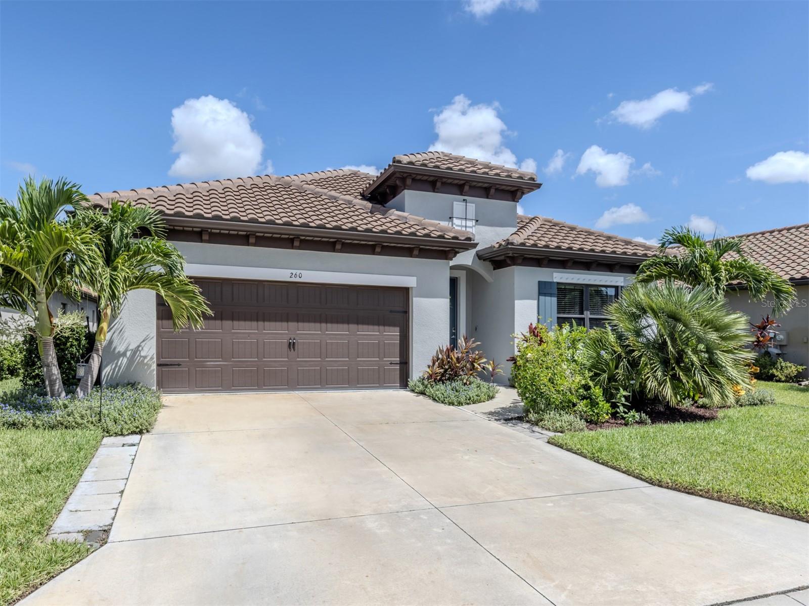 TRIUMPH MODEL WITH BONUS LOFT, POOL, AND SOLAR Located in Cielo, a pet-friendly Neal Communities neighborhood in North Venice/Nokomis with LOW HOA FEES and NO CDD, this spacious home offers over 3,000 SQUARE FEET OF LIVING SPACE on a private preserve-view lot. **MAIN LEVEL: 2,332 SQ FT Features 3 bedrooms, 3.5 bathrooms, plus a den/office, all on the first floor (over 2,300 square feet), ideal for convenient everyday living. **SECOND LEVEL: 687 SQ FT Expansive bonus loft with an additional bedroom and full bathroom — perfect for guests, multi-generational living, or a media/playroom setup. **ENERGY EFFICIENT: Solar panels provide significant energy savings with electric bills averaging under $30 per month. Financed solar panels to be paid in full at closing by seller. Dual-zone air conditioning enhances efficiency. Storm protection on all windows, including impact windows and accordion shutters for the upper-level lanai windows. **OUTDOOR LIVING: Enjoy the heated, saltwater pool (14x28) with peaceful preserve views and no rear neighbors for added privacy. **INTERIOR FEATURES: 12x24 offset tile flooring throughout the main living area - Quartz countertops with fingerprint-resistant black stainless steel appliances - Range with built-in griddle - Ceiling fans with remotes in all bedrooms and bonus/media rooms - Cordless mini blinds on all windows - Two bathtubs for added comfort. **LOCATION HIGHLIGHTS: Only minutes from several beaches, the Legacy Trail, Carlton Reserve, I-75 access, restaurants, and shopping. This is Florida living at its best—schedule your showing today!