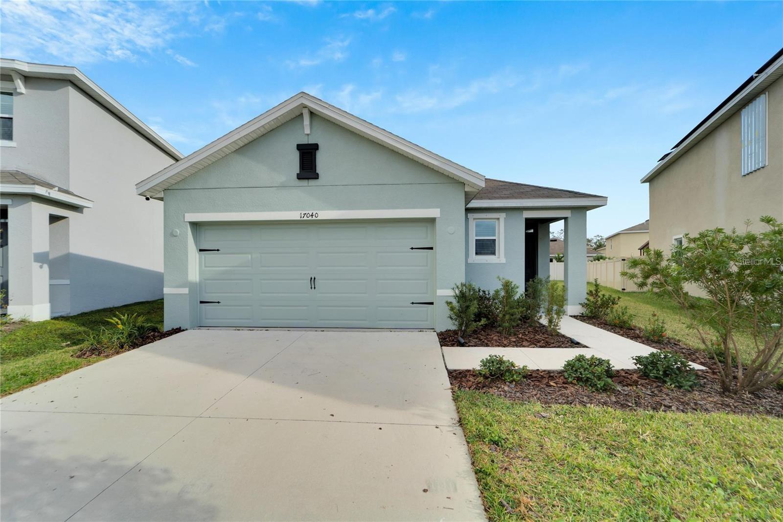 Discover this outstanding 3-bedroom, 2-bathroom home with a 2-car garage, situated in the highly coveted Lagoon community of Southshore Bay. This meticulously maintained property is a must-see opportunity that you cannot afford to overlook. The kitchen is a true centerpiece, featuring top-of-the-line stainless steel appliances, luxurious granite countertops, and exquisite rich wood cabinetry. The living area is expertly designed for entertaining and boasts light ceramic tile flooring that flows seamlessly throughout the main space. The owner's suite is strategically positioned in its own wing, offering an impressive retreat for your furnishings and a massive walk-in closet. The master bathroom radiates elegance, with dual sinks set in stunning granite countertops and a sophisticated walk-in shower. Venture outside to a spacious backyard that is perfect for hosting Sunday BBQs or enjoying unparalleled privacy and space for outdoor activities. This gated community features extensive walking and golf cart paths, providing easy exploration of the neighborhood. Southshore Bay is not just about beautiful interiors; it delivers a luxurious lifestyle filled with adventure. The community is home to a 5-acre crystal-clear Metro Lagoon that allows residents to engage in a variety of outdoor activities. Spend your days kayaking, paddleboarding, or relaxing on the lagoon’s sandy beaches. Located just minutes from I-75, Southshore Bay ensures quick access to St. Pete, Downtown Tampa, and Sarasota. Plus, you'll find the bay, public golf courses, and a diverse selection of shops and dining options, all within a mere 15-minute drive. This is the lifestyle you deserve—don’t let this opportunity slip away
