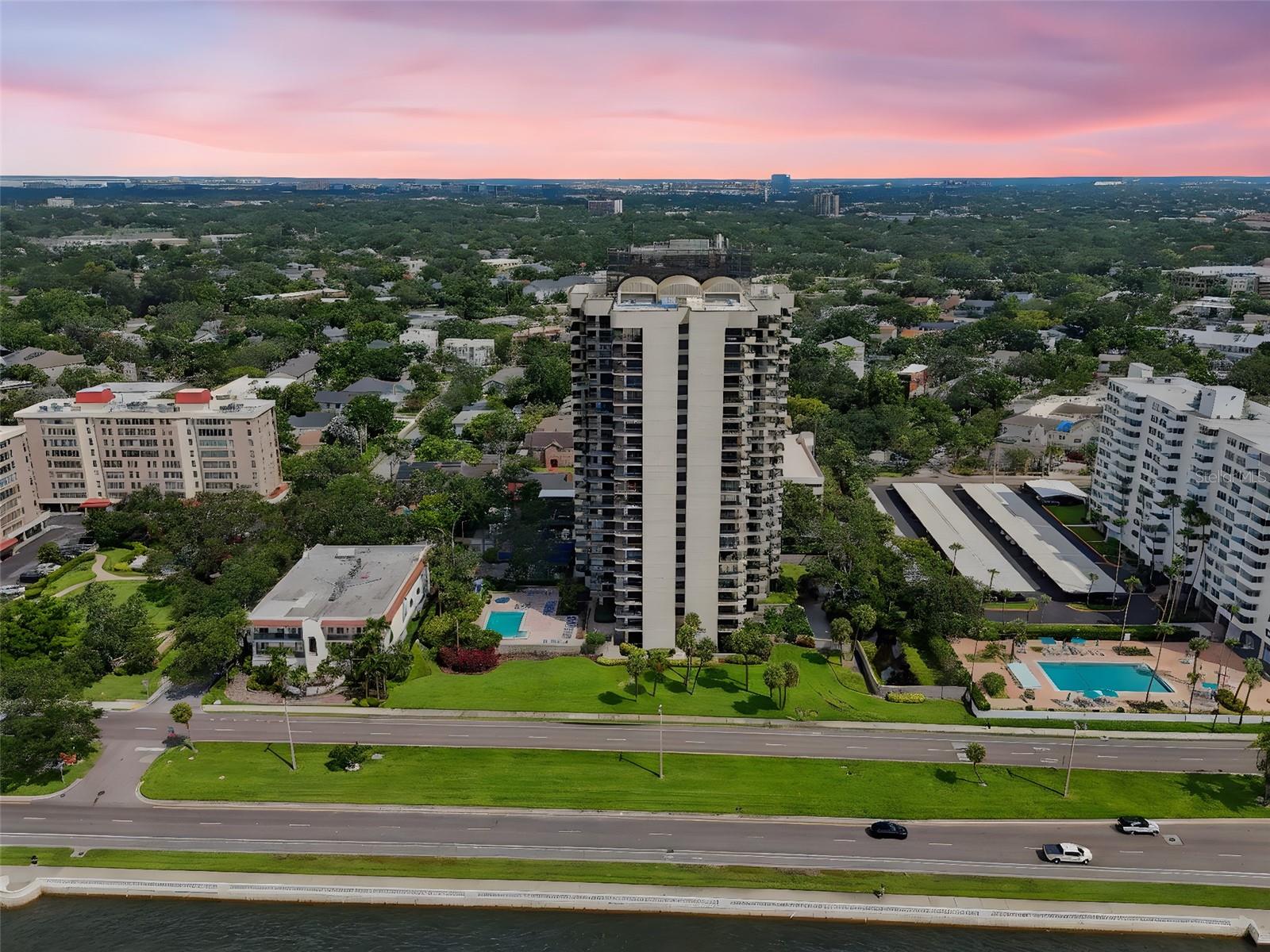 Relax and enjoy the carefree lifestyle of Bayshore Blvd’s iconic Atrium Condo. Located on the world’s longest (4.5 miles) sidewalk along the waterfront. The seawater breeze is so refreshing for your brisk morning walk. Open view of the Bay from the living room and balcony offers amazing views to watch the Gasparilla Parade and the cruise ships come in. The conveniently arranged study/den has a built-in desk. Spacious foyer could be your favorite toy display. Impact windows and hurricane shutters on the water side gives you a feeling of comfort during storms. The generously sized primary bedroom also has a water view and thicker window treatments for assurance of better sleep. It also offers a walk-in closet with mirrored bi-hold doors; Luxurious primary bath boasts a shower with frameless glass doors…the reflection from these doors also gives another great water view. The unit has updated light fixtures, a brand new AC and 2 car parking spaces in the garage… # 117 & 130 . So convenient to Tampa’s top rated restaurants, Hyde Park Village, shopping centers, the Tampa International Airport, downtown Tampa business district, hospitals, sports facilities and everything downtown has to offer. The white sand beaches are just a short drive away. Enjoy the wonderful lifestyle of this Bayshore unit! Quick occupancy is available.