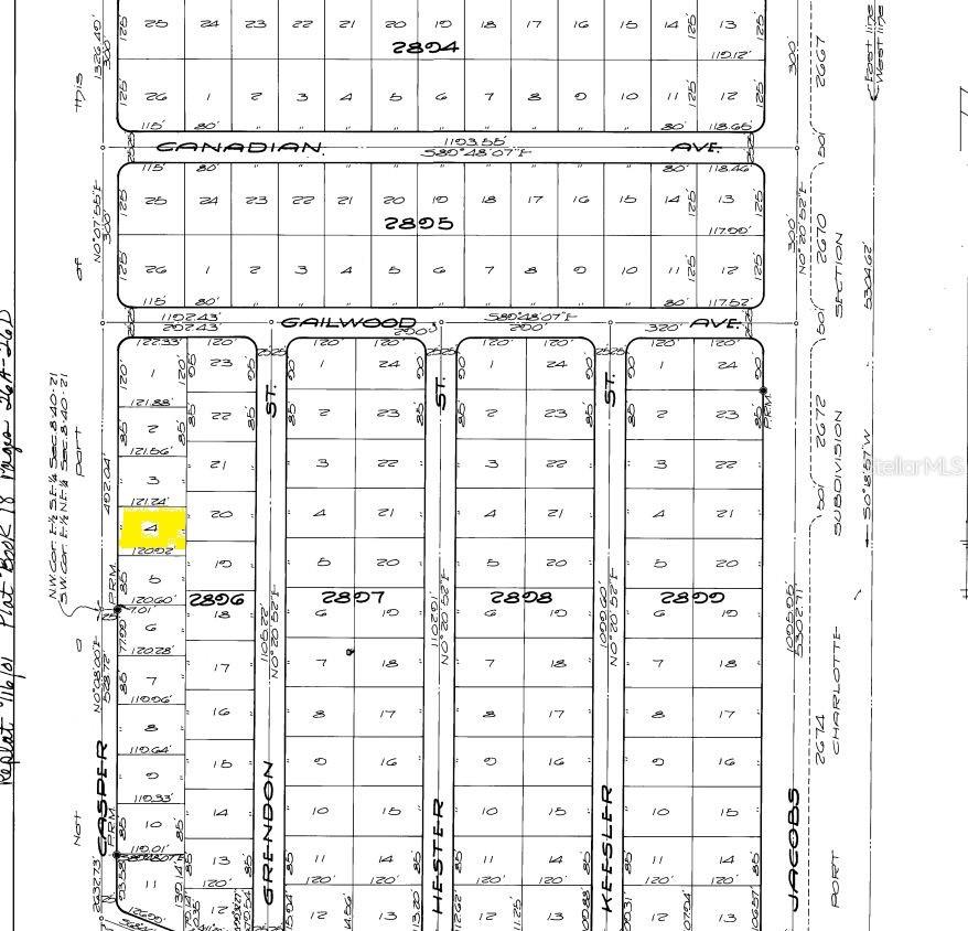 PORT CHARLOTTE SEC 049 - Land