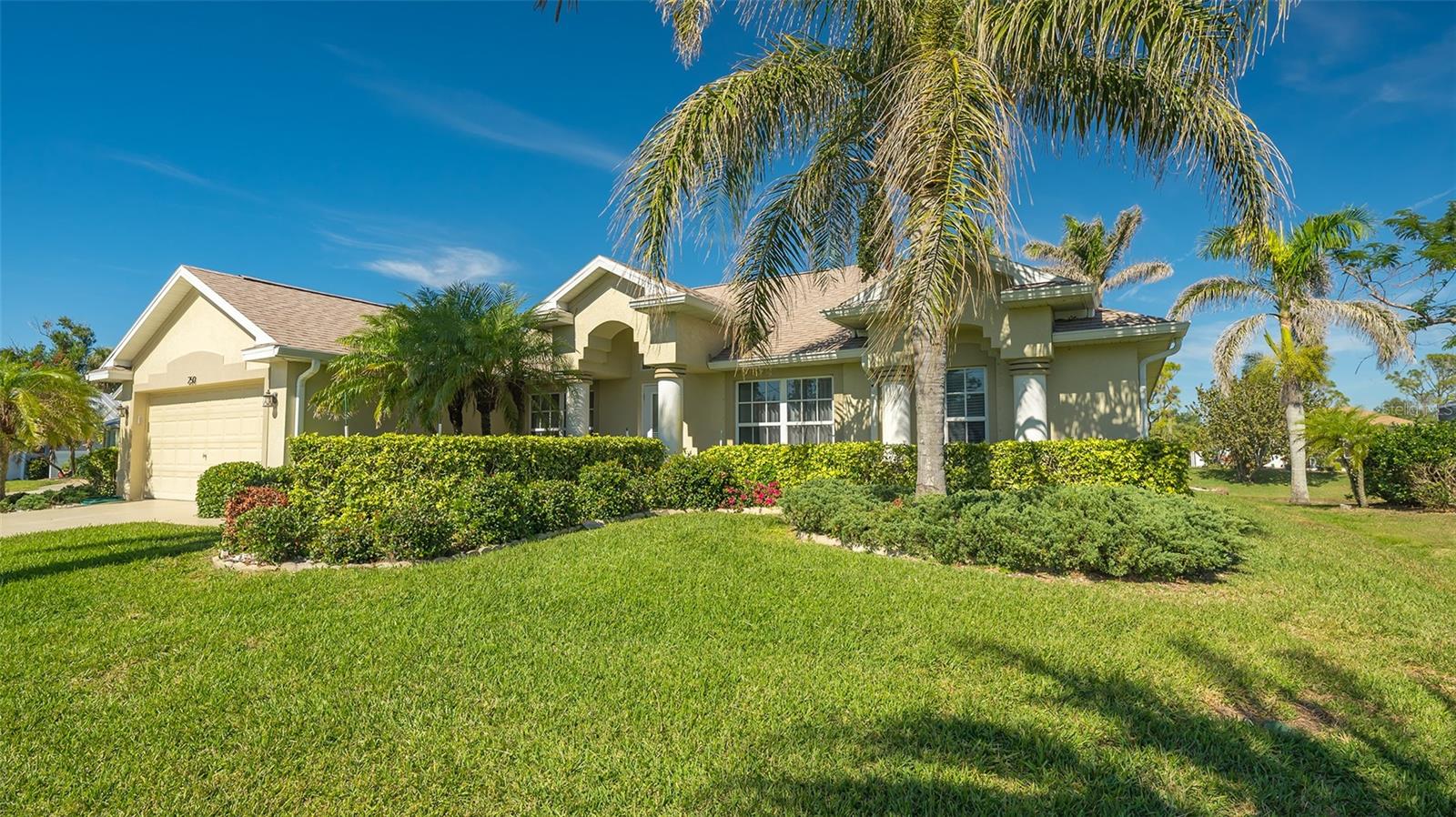 Meticulously Maintained Canal Front Pool Home with Water View!
Welcome to this stunning 4-bedroom, 2-bath home with a bonus room perfect for an office or grand piano. This attentively maintained property offers an open floor plan with a spacious, pristine kitchen boasting corian countertops with an accented tile backsplash, stainless steel appliances and convenient breakfast bar, all ideal for entertaining and everyday living.
The Primary bedroom features an ensuite bath with garden tub and inviting separate shower. The 2nd bath serves as a handy pool bath. The expansive lanai overlooks the pool with a triple palm tree backdrop. This lovely home features a heated pool with spa, showcasing a newer pebble tech finish.
This home comes tastefully turnkey furnished for your convenience and enjoyment.
There is no carpet throughout the home; all flooring is either ceramic tile or laminate, ensuring both cleanliness and aesthetic appeal. The garage floor is finished with epoxy. Additionally, this property benefits from low HOA fees.
Situated in a golf course community, residents have access to a new Community Center, a 165-acre park, pickleball courts, tennis courts, and five golf courses. The area is perfect for biking or walking.
This home offers easy access to the Gulf of Mexico, where you can enjoy its blue waters, sandy beaches, and world-class fishing. Don't miss the opportunity to make this beautiful home yours!
