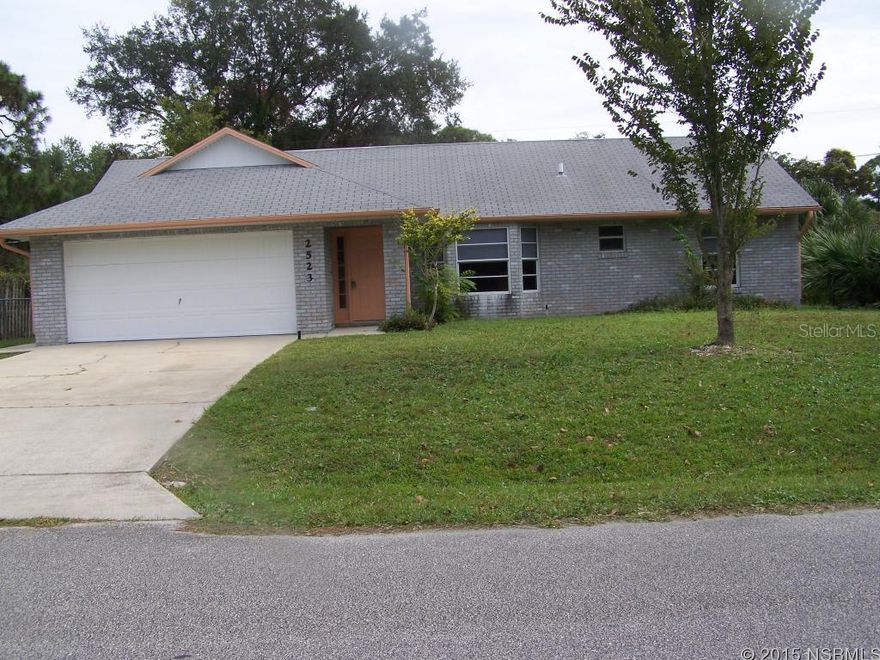 Large Split Floor Plan, Florida Shores Property. Totally refurbished, new flooring throughout, new bathroom vanities, new stainless appliances, new kitchen cabinets, new granite counter, fully painted in and out. fully programmed irrigation system. Brand new 6 foot fence. "Brand New Roof". ;Water: City