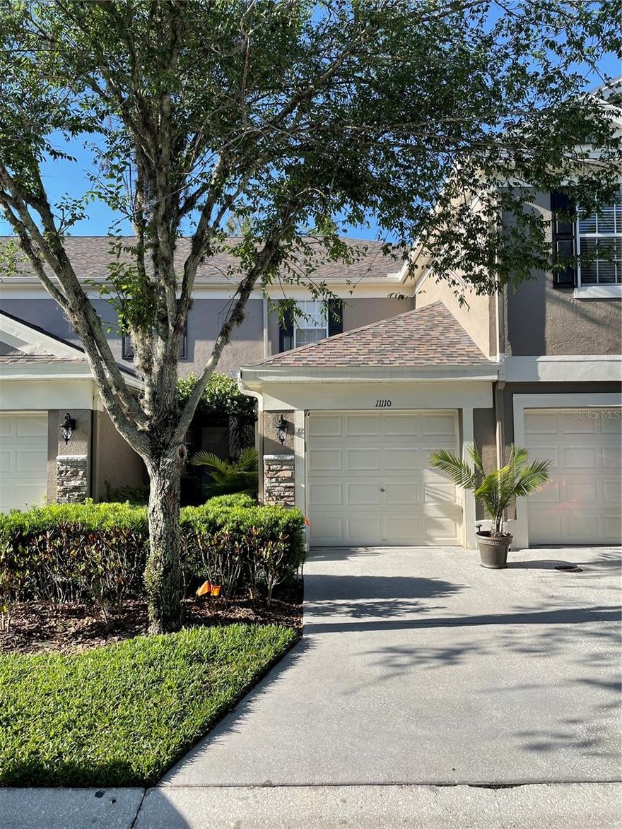 Amazing 2-bedroom, 2.5-bathroom townhouse in located in the heart of popular Westchase! Bright and spacious layout with 1,272 square feet of living space offering high ceilings and great natural light. Second floor offers a large master suite that boasts vaulted ceilings, walk-in closet, and large windows overlooking conservation area. Second bedroom is also oversized with high ceilings. Updated bathrooms have granite and laundry closet conveniently located in hallway. First floor offers welcoming foyer leading to a large living room with Dining area. Updated kitchen has granite countertops, tiled floor, stainless steel appliances, and eat in area. Nice half bath and extra storage under stairs round out the first floor. Other amenities include wood floors in Living Room, central air, central heat, dishwasher, washer-dryer, triple glass sliders leading out to private screened lanai with conservation view, and an oversized garage. Windsor Place is a beautiful community in the very popular Westchase area of Hillsborough County in desirable Tampa, FL. The community features a large, heated pool and cabana area great for parties and socializing. Low HOA fees of $220/month include cable, Wi-Fi, roof, and landscaping. Pet friendly. Near Amazing public schools-top rated school district occupancy, Deer Park elementary school right down the street. Westchase Upper Tampa Bay Library is nearby, and a new throughway road brings you to the citrus park mall area in minutes. Windsor Place is also very close to grocery stores, shopping, and restaurants. Plus, it’s only about a 20-minute drive to Tampa International Airport. Enjoy a convenient location that is also just a short drive to Downtown Tampa, South Tampa, the beaches and all that the Tampa Bay area has to offer.

The square footage of the Property has not been measured by Seller, Seller’s agents, or Broker (including square footage of the lot and home), and the square footage and other information quoted on any marketing tools such as advertisements, brochures, MLS data, websites and any other information provided based on information supplied by Seller or Broker is deemed approximate and not guaranteed. Buyer further acknowledges that Buyer shall not rely upon any such square footage and other information quoted on any marketing tools are not representations and/or warranties of Seller, Seller’s agents, or Broker.