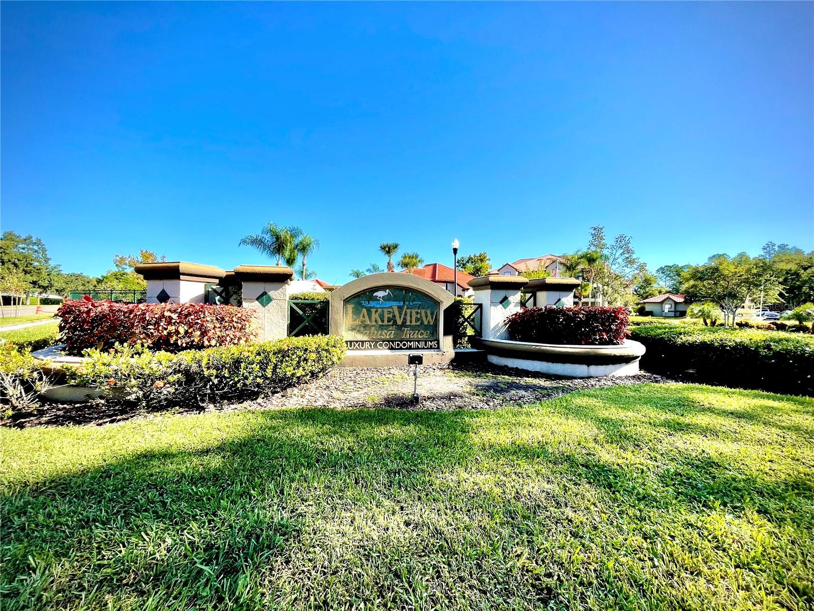 Luxury Condo at Lakeview at Calusa Trace! Beautifully renovated 1-bedroom, 1-bath second-floor condo featuring a spacious open layout and an extra exterior storage closet conveniently located next to the front door. Enjoy resort-style living in this sought-after community offering a sparkling swimming pool with heated spa, elegant clubhouse, fitness center, tennis court, and more! Perfectly situated near top-rated schools, hospitals, shopping, dining, supermarkets, major roads, and expressways, this condo offers the ideal blend of comfort, convenience, and location. A must-see — move-in ready and sure to impress!