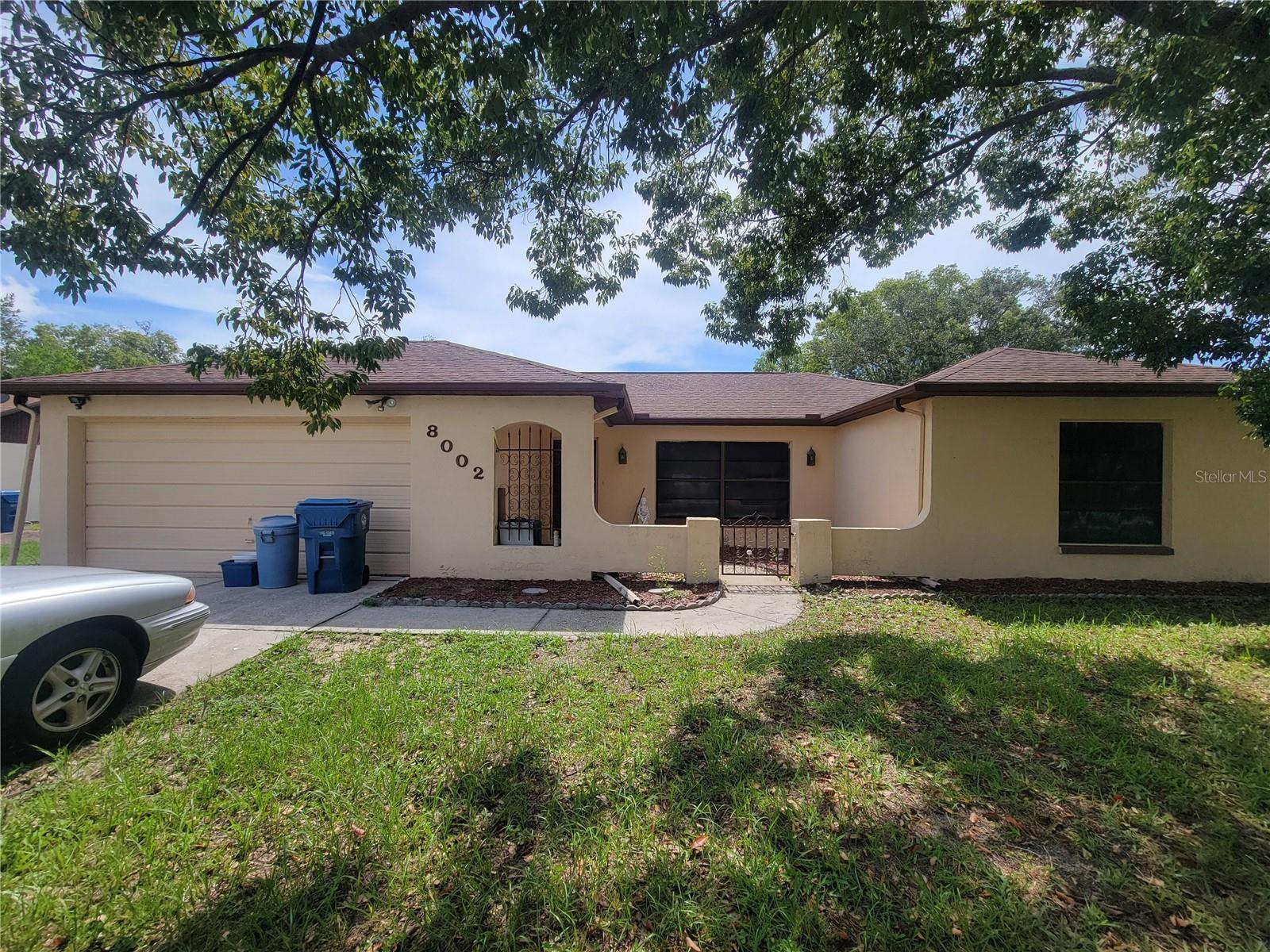 Bring your vision and unlock the potential of this spacious 3-bedroom, 3-bathroom pool home on over a quarter-acre corner lot! With solid bones and a desirable split floor plan, this property is the perfect canvas for your renovation dreams.
With two separate living and dining areas, there is plenty of room for family, guests and entertaining. The kitchen is spacious and offers ample counter and cabinet space, along with a pantry! The home offers a split floor plan. The master suite is on one side of the home and features a walk in closet and private full bath with direct access to the pool from the bedroom and bathroom. On the other side of the home, you have 2 bedrooms and a large bathroom. The bathroom has a double sink L shaped vanity with shower/tub combo.
The back screened-in enclosure can be accessed from multiple rooms in the home. It is a large enclosure that features a pool and plenty of lounging space for relaxing and cookouts!
No HOA or HOA Fees!
Newer hot water heater (2025) and AC (2024)