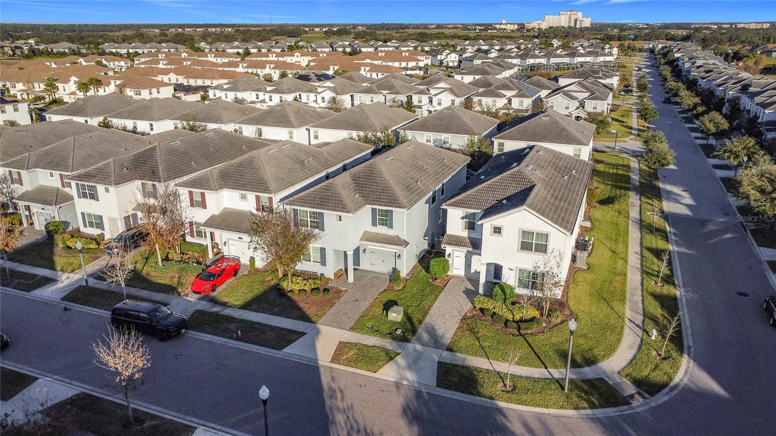 Welcome to this beautiful vacation home in the gated community of Champions Gate! This 6-bedroom, 5-bath single-family residence offers a private heated pool with spa, modern kitchen, spacious living areas, and an entertainment/game room. Residents and guests can access two clubhouses with resort-style amenities including a lazy river, water park, gym, cinema, golf, tiki bar, and more. Conveniently located just 15–22 miles from Disney, Universal, and SeaWorld, with shopping, dining, and golf nearby. Suitable for both short-term or long-term rental, this fully furnished home is prepared to provide comfortable family stays.