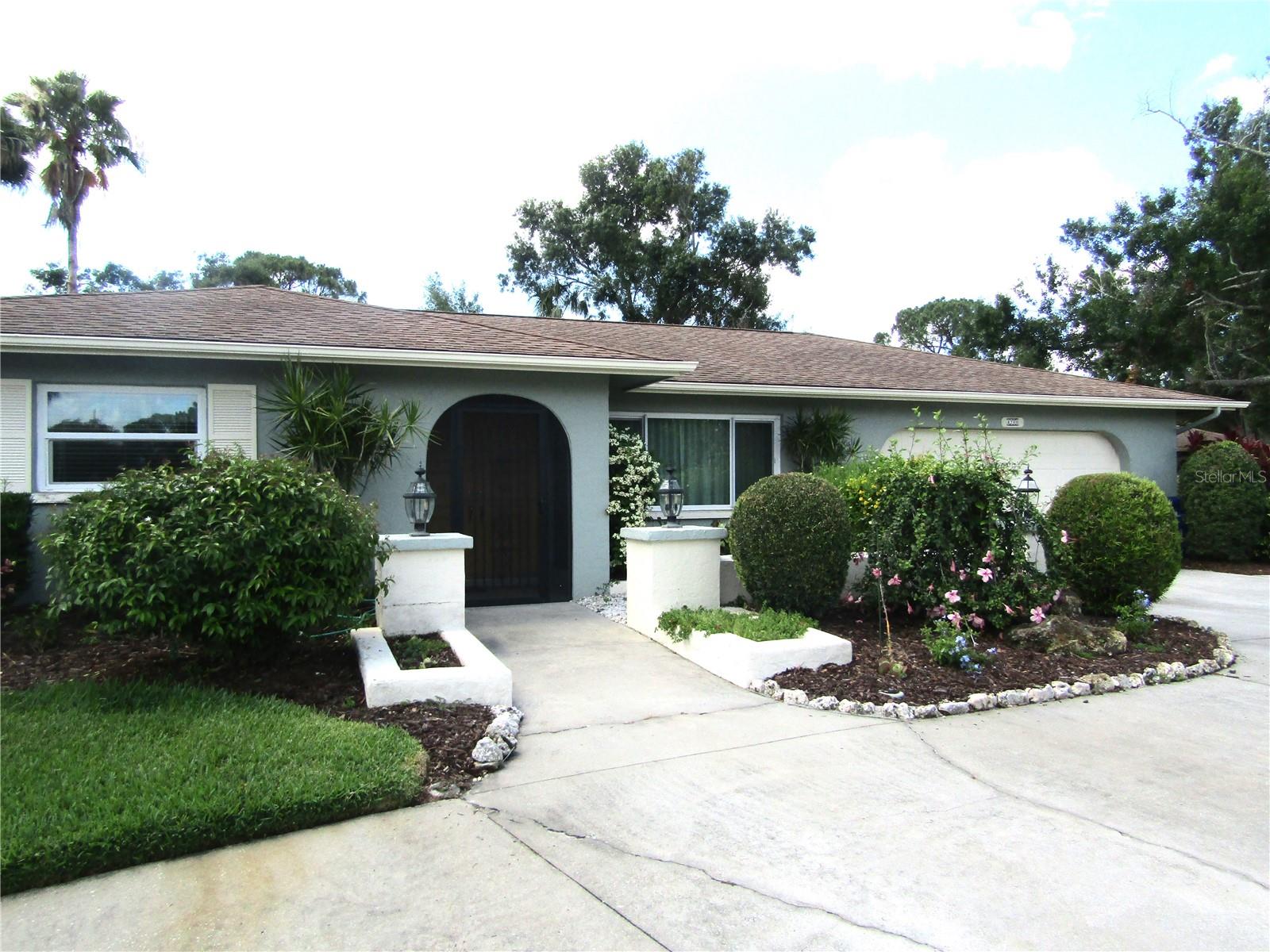 Escape from the cold and snow this winter and relax by the private pool at your vacation destination. Nestled amongst the lush foliage of The Meadows is this graciously appointed single family pool home that is just waiting for you to enjoy this coming winter. The updated kitchen and open floor plan makes this home a place to enjoy. With 3 bedrooms and two baths there is plenty of room for occasional guests. The screened pool area overlooks a lush garden area. There are approximately 15 miles of walking trails throughout The Meadows for taking a stroll in the cool of the evening. Just a short drive to many of the areas beautiful beaches, the new UTC Mall, Benderson Rowing Park and Mote Marine. Close to shopping and dining and the cultural attractions of downtown Sarasota. Available for December 2025, January and February 2026. This is a NO SMOKING - NO PET property.