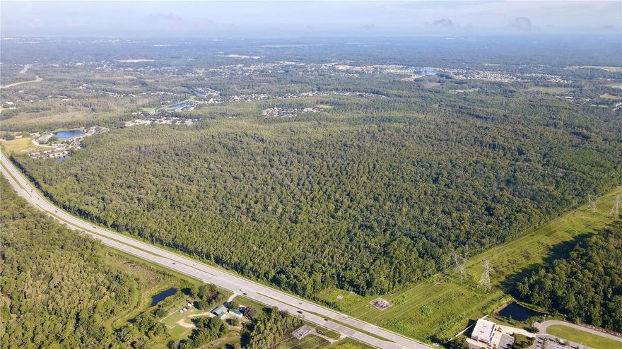 Sanctuary Farms is a commercial property located just west of the Suncoast Parkway on State Road 52 in Hudson, FL (Pasco County). It features approximately 20± acres of uplands with 2,800± feet of prime frontage on State Road 52, offering excellent visibility to 29,000 cars per day. Zoned C2 (General Commercial), the site provides significant flexibility in uses and commercial development opportunities, making it an ideal location for developers and users alike seeking high traffic exposure and future growth potential. 

Sanctuary Farms is located on the north side of State Road 52, just west of Hays Road in Hudson in Pasco County. The property is just over one mile west of the Suncoast Parkway and is in very close proximity to the Publix anchored Hays Road Town Center. There are numerous established and ongoing residential developments nearby including Angeline (planned for 30,500 units), Legends Pointe, Legends Preserve, Serengeti, and Lakeside.

The site is a short distance to Brooksville (30 minutes), Tampa International Airport (30 minutes), Wesley Chapel (30 minutes), Dade City (35 minutes), downtown Tampa (40 minutes), and St. Petersburg (50 minutes).