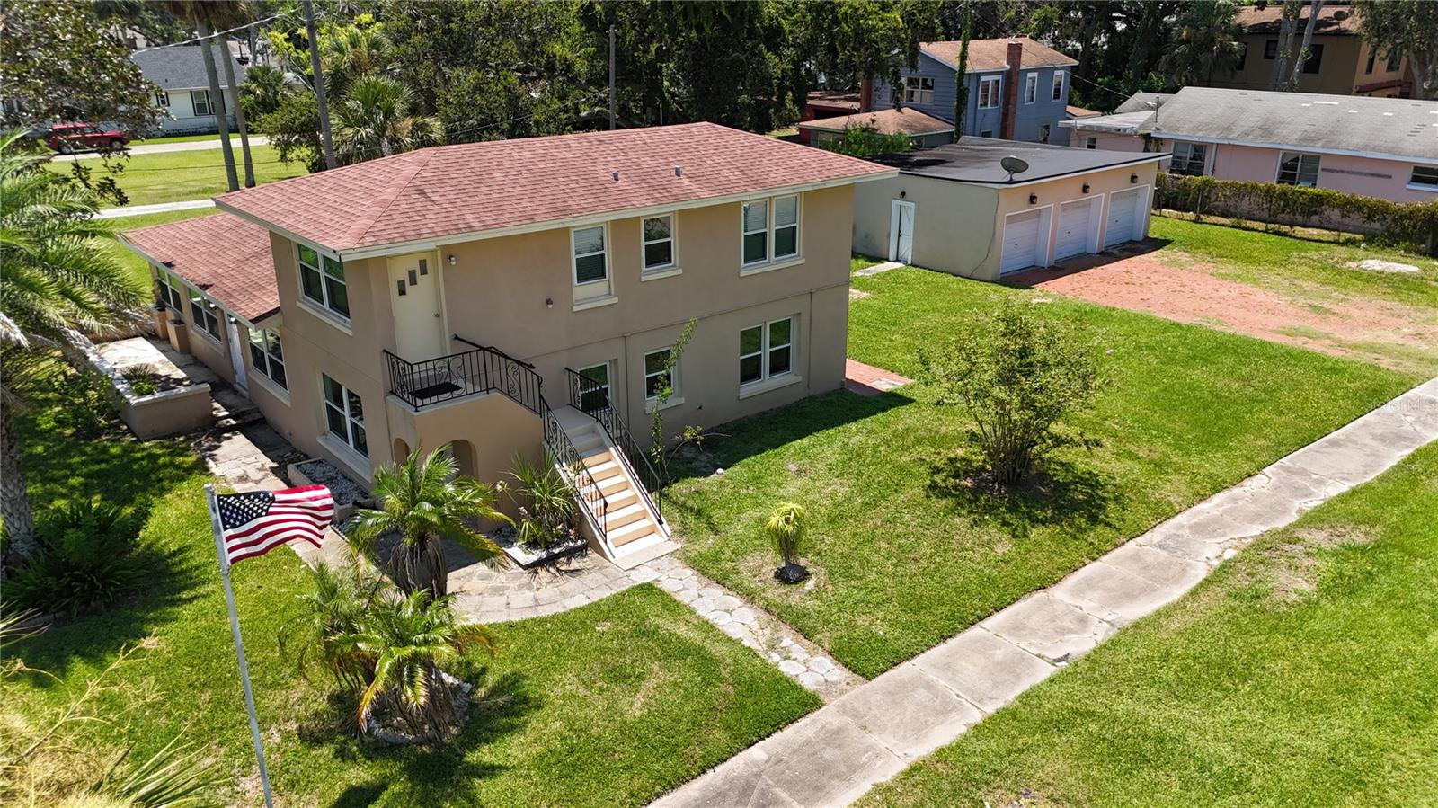 Move-in ready single family home with In-law / ADU suite upstairs. Main home located downstairs. 3 bedroom, 2.5 bath, 3 car garage. In-law suit / ADU is upstairs, 1 bedroom, 1 bath with private entrance. Corner lot.