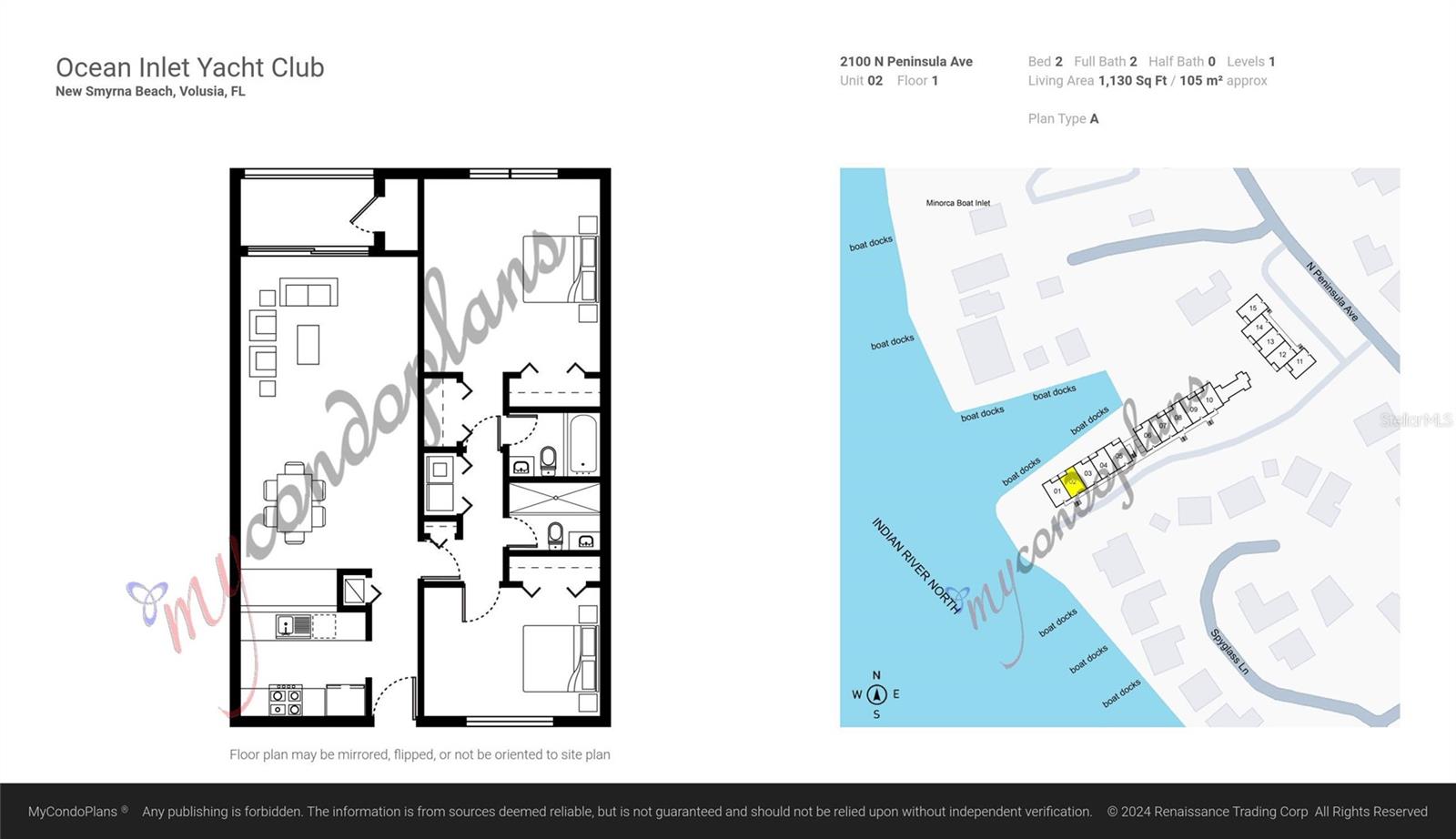 OCEAN INLET YACHT CLUB CONDO - Residential Lease