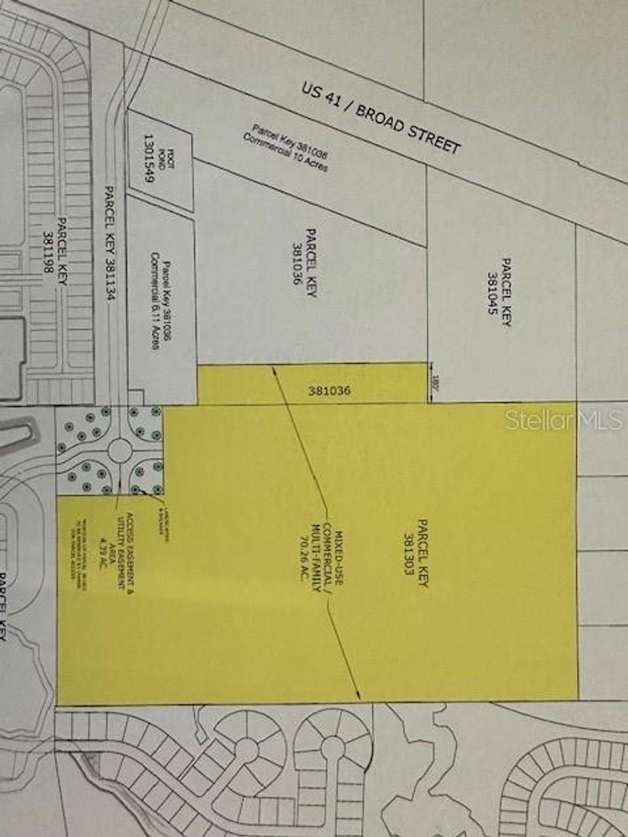 *Exceptional Retail Development Site - 114 Acres at the Gateway to Southern Hills Golf and Country Club** Discover a premier opportunity to develop on 114 acres of prime land positioned at the entrance of the prestigious Southern Hills Golf and Country Club, an enclave known for its superior homes and elite lifestyle. This expansive parcel features an impressive 1425+ feet of frontage along a well-traveled four-lane road, ensuring unmatched visibility and access. Ideal for a luxury retail center, this property offers the unique advantage of serving both the affluent residents of Southern Hills and the surrounding community. The strategic location guarantees high traffic from club members and visitors, perfect for upscale boutiques, gourmet dining, and specialty services. With mostly level terrain, the site is ready for development and zoned for various commercial uses, providing a flexible platform to create a destination that complements the exclusivity of the neighboring community. Envision a sophisticated retail and entertainment complex that enhances the lifestyle offerings of the area, making it a daily attraction for shopping, dining, and leisure. This land represents not just a development opportunity but the chance to establish a high-profile retail landmark at the entrance of one of the area's most distinguished addresses. Capitalize on the prestige and prime location of Southern Hills to deliver a project that stands as a beacon of luxury and convenience.