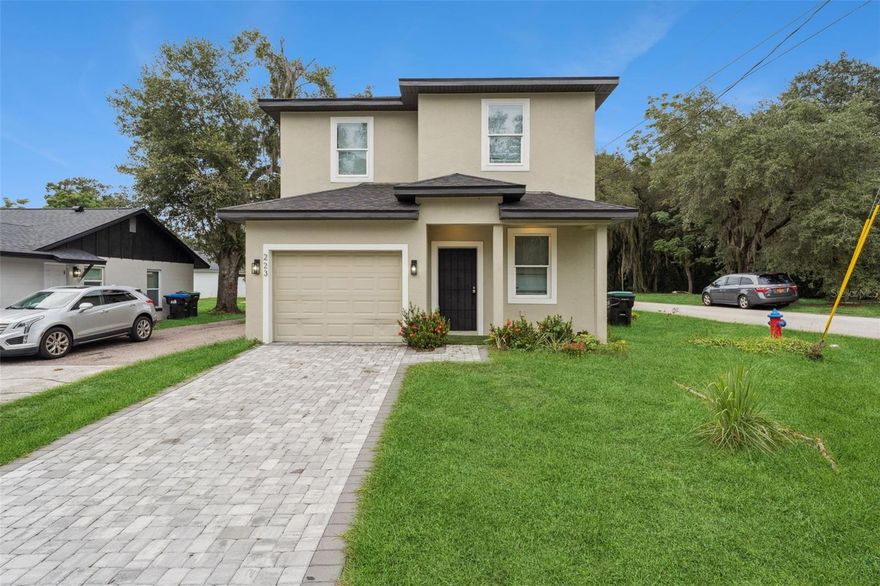 "Stunning 3-bedroom, 2.5-bathroom home built in 2023 in a desirable Apopka, FL location. This modern property boasts an open layout, seamlessly connecting the kitchen, dining area, and living room, perfect for entertaining. The master bathroom features dual sinks, a separate shower, and a relaxing bathtub. Enjoy the spacious backyard with ample storage and a driveway that accommodates multiple vehicles. Located near downtown Apopka, this home offers the perfect blend of style, functionality, and convenience. With everything still in great condition and no carpet on the first level, this property is a must-see!"