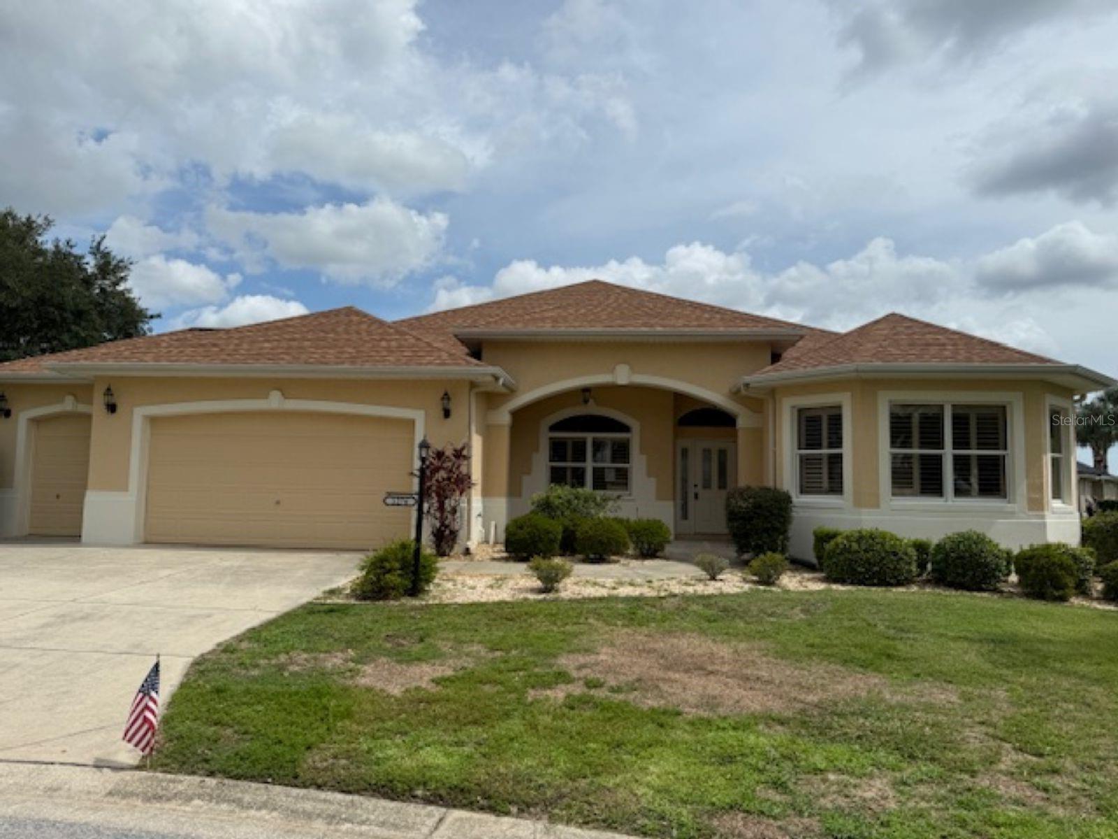 Treat yourself to the luxury of The Villages at its finest with this beautiful 2 bd, 2ba home complete with its own golf cart garage! As you enter your gorgeous, spacious living room and notice the beatuiful tray ceiling, you will be impressed with the abundance of light. The open floor plan allows you to be in the center of everyday activities as you plan your family meals in your beautiful, gormet kitchen. The master suite offers a private retreat with an en-suite bath and generous closet space. This large master bath layout offers the beauty of your roman tub, a plethora of vanity space and, of course, an abundance of light. With the master bedroom, again complete with tray ceiling, and the living room both opening to your Florida Room, this home offers the convenience of this spacious living area. The office has opulent bay windows and a panoramic view. It comes with beautiful office furnture ready for you to set up your own space immediately. This lovely home has a great location, being close (approx 12 min) to SPANISH SPRINGS and (approx. 6 minutes ) to LAKE SUMPTER LANDING.
Don't miss your chance to own this gorgeous retreat in one of the most desirable communities in The Villages! The Villages lifestyle means enjoying Championship golf courses, resort-style pools, hot tubs, activity centers, and endless daily events. Hurry, this one is priced to sell.