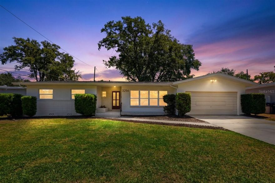 Welcome to SkyCrest, one of Orlando’s most sought-after neighborhoods, where community, charm, and lifestyle come together. This beautifully redesigned mid-century modern home offers 4 bedrooms, dual primary suites, 3.5 bathrooms, and 2,344 square feet of thoughtfully curated living space. Wickersham brings peace of mind with major upgrades such as a 2026 roof, 2026 New Windows, 2026 Serviced Septic tank and 2025 Electrical Panel. At the heart of the home is a stunning designer kitchen featuring custom wood cabinetry, Taj Mahal countertops, a 42” refrigerator, and an open layout built for both entertaining and everyday living. Every space has been intentionally designed to be functional as well as beautiful. The oversized primary suite is truly a rare find — from the closet to the en-suite itself a spacious retreat you have to see to appreciate. Situated on an oversized lot, the backyard is designed for making memories, complete with a large deck, rock patio, fire pit, swing, and expansive yard space perfect for family gatherings and outdoor living. SkyCrest is more than a neighborhood, it’s a lifestyle. Zoned for A-rated schools including Pershing K-8 , Boone High School and offering private access to Lake Pineloch, this is a community where families plant roots for generations. Homes here have been a rare occurrence over the years, often passed between friends and family, making this a truly special place. From kids playing outside to neighbors who know each other by name, SkyCrest captures the feeling of classic Orlando living at its best. This is more than just a house, its a place you can call Home. Centrally located near everything Orlando has to offer, this is one you won’t want to miss.