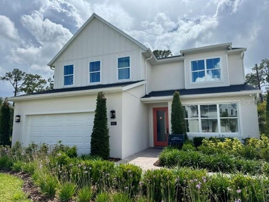 One or more photo(s) has been virtually staged. Our beautifully crafted Ashley Modern Farmhouse MODEL HOME makes an immediate impression with an inviting foyer flowing past a comfortable office with double door entry and opening into a great room and casual dining area with views to the covered lanai beyond. The well-designed kitchen is defined by a large center island with breakfast bar, generous counter and cabinet space, and a sizable pantry. Secluded on the second floor, the impressive primary bedroom suite features dual walk-in closets and a palatial primary bath with dual vanities, a large luxe shower, and a private water closet. Secondary bedrooms, one with a walk-in closet, share a hall bath with dual-sink vanity and are central to a flexible loft space. A first-floor guest suite features a large closet and shared hall bath. The additional features included in the Ashley are an easily accessible second-floor laundry and additional storage in the oversized garage.
Ideally located in the heart of downtown Orlando, Woodside Preserve offers an elegant collection of one- and two-story single-family home designs that showcase versatile floor plans with unique architecture and top-tier options for personalization. With a tot lot located right in the community, it's easy to enjoy recreation and love the outdoors as much as the indoors.  Woodside Preserve is located near a large hospital and is close to major shopping and dining at the Waterford Lakes Town Center Mall.  It’s an easy drive to the University of Central Florida, one of the largest universities in America.  With the entertainment venues in downtown Orlando, short minutes away and a championship golf course across the street, the lifestyle you’ve dreamed of awaits!