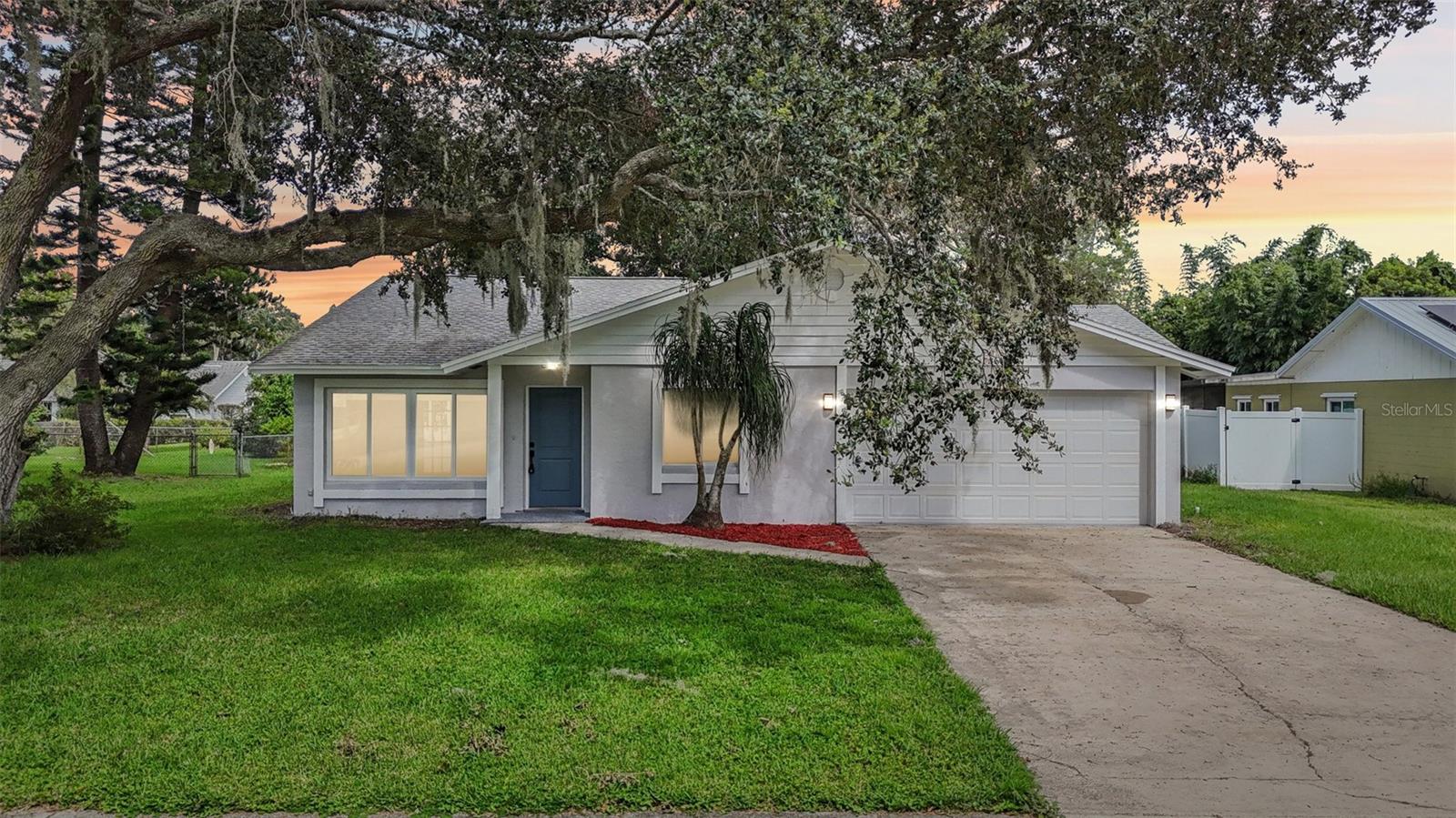 Completely Renovated & Move-In Ready!
This beautifully renovated 3 bedroom, 2 bathroom home is ready for its new owner! With a NEW roof, NEW HVAC, NEW floors, NEW windows, NEW garage door, freshly painted, and a stunning NEW kitchen, all the work has been done for you—just move in and start enjoying it for years to come.
Step inside to an open living layout with high ceilings, giving you the flexibility to design your perfect living and dining spaces. The upgraded kitchen features never-been-used appliances, a deep sink, upgraded countertops, and a sunny breakfast nook with extra cabinets for storage.
The primary suite offers double closets and a fully renovated private bath, while two additional bedrooms provide plenty of space for family, guests, or a home office.
Outside, relax on the wrap-around back porch overlooking your back yard—ideal for morning coffee, entertaining, or unwinding at the end of the day.
Great Location! Situated in Port Orange, you’ll love being close to shopping, dining, schools, and beautiful Florida beaches!
This one truly has it all—modern updates, thoughtful design, and a convenient location. Don’t miss your chance to see it today!