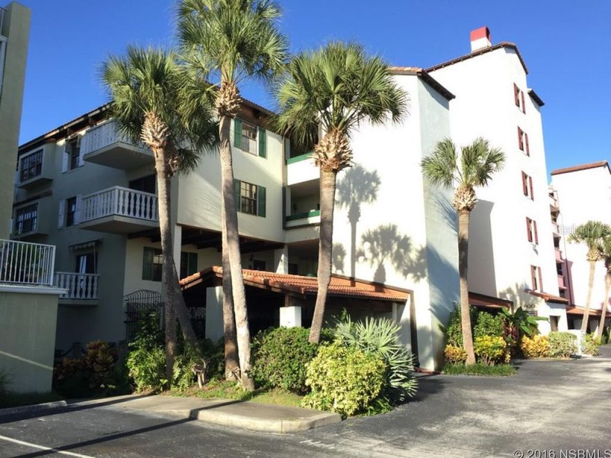 Imagine sipping your coffee in the mornings and watching the boats float by on your large riverfront balcony while living in this expansive 3 bedroom, 2 bath condo in the highly secure Marina Point Condominium! Don't let the association dues scare you, the condo board has responsibly increased dues to fund the reserves without charging a large assessment. With 1911 square feet under air you have everything one could need within this great open floor plan with updated features. The double door entry opens into the foyer with a coat closet to the left. You proceed into the huge living room and dining area with laminate wood floor and wet bar to the right. Dine in your breakfast nook, at the breakfast bar or on your balcony while watching the dolphins!  Your full kitchen has upgraded cabinets and countertops including stainless steel dishwasher, glass top range and microwave. Your 3rd bedroom could be used as a study.  Views of the water can be seen from the kitchen, dining room, living room and master bedroom.  The master suite has great views looking north at the marina, Halifax River and the historic Orange Avenue drawbridge.  The master's private bath has a powder room with vanity and two closets and adjacent full bath with vanity and garden tub with shower having glass block accents.  The 2nd and 3rd bedrooms are split by the full 2nd bathroom with stand-up shower and opaque glass sliding doors.  The 2nd bedroom has views looking south of the Halifax River with 2 large closets and the 3rd bedroom does not have views but does have one long California closet.  Boat docking at Marina Point is very private, secured and at no cost to owners.  From the condo you are a short walk to the marina docks and community pool within the common grounds, but outside the complex enjoy a great meal at the Chart House right next door or park your boat close by at one of the many docking options and set sail as you please!  This is a Fannie Mae HomePath property! ;LocationDescription: Condo ;Water: City