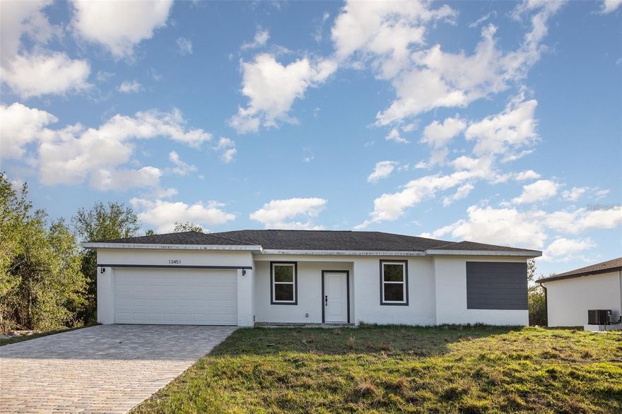 Brand-New Construction – Move-In Ready! Experience the enchantment of Florida living in this stunning new home, perfectly situated in the fast-growing city of Port Charlotte. Known for its beautiful waterways, welcoming community, and vibrant growth, Port Charlotte offers the ideal balance of relaxation and convenience. This brand-new, move-in ready home featuring 4 spacious bedrooms, 2 elegant bathrooms, and a 2-car garage, this home blends comfort, style, and functionality. The luxury vinyl and tile flooring throughout provides a sleek, modern look that’s easy to maintain. Enjoy no HOA or CDD fees, allowing you the freedom to enjoy your property without added costs. The gourmet kitchen with granite countertops and open-concept floor plan make this home perfect for both everyday living and entertaining. This property truly has it all—modern design, premium finishes, and an unbeatable location in one of Southwest Florida’s most desirable and rapidly developing areas.
? Schedule your private showing today and discover why so many are choosing to call Port Charlotte home!