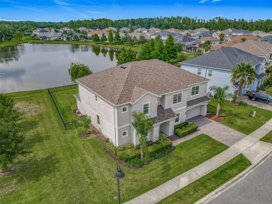 Rare opportunity to own a 6-bedroom, 4,181 sq ft home with water views in Winter Garden's Cypress Reserve community. Built in 2019, this spacious residence sits on a premium homesite with expanded distance from neighboring properties, providing privacy rarely found in newer construction neighborhoods.
The home features a gourmet kitchen with two oversized islands, ideal for entertaining and everyday living. The open-concept layout flows seamlessly into large living and dining spaces filled with natural light and scenic water views.
With six bedrooms and 3.5 bathrooms, this home offers exceptional flexibility for multigenerational living, guest accommodations, or dedicated work-from-home spaces.
Located just minutes from Downtown Winter Garden, residents enjoy easy access to award-winning restaurants, boutique shopping, the popular Winter Garden Farmers Market, and miles of outdoor recreation along the West Orange Trail.
The property is also near the highly anticipated Tucker Ranch Park development, which will bring new green spaces, trails, and community amenities to the area.
Homes offering over 4,000 square feet with water views in Winter Garden are rarely available, making this an exceptional opportunity in one of Central Florida’s most desirable communities.