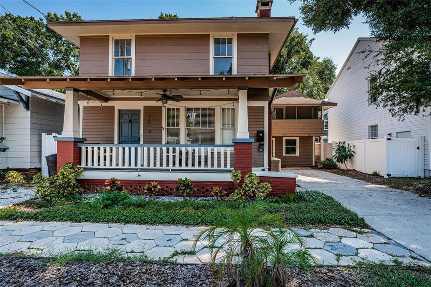 Available April 1st. HISTORICAL HOME in the Round Lake area of St. Petersburg!! The 2-story house features 3 bedrooms and 2.5 baths complete with new electrical, plumbing, dual zone ac units, cable in every room, CAT 5 wiring , instant on demand hot water heater, newer kitchen cabinets w/granite counters, remodeled bathrooms, and refinished wood floors and paint inside and out, new stainless appliances Formal dining room has beamed ceiling! Great location 5 minutes walk to the downtown attractions and restaurants!