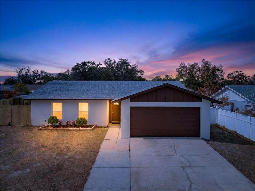 Welcome to the ultimate "Live & Work" sanctuary in Brandon! This is a rare find: a fully renovated, showroom-quality home paired with a professional-grade detached workshop. Step inside to a brand-new experience featuring an open floor plan, a chef’s kitchen with waterfall quartz countertops, stainless steel appliances, and elegant gold accents. The primary suite is a retreat with a curbless walk-in shower and a custom closet.
But the real magic happens in the backyard. Behind the double-gate access lies a massive, powered steel-frame workshop, the ultimate "Man-Cave" or headquarters for your trade. Equipped with its own electrical panel, concrete floors, and heavy-duty shelving, it is ready for cabinetry, mechanics, or fabrication. Adjacent is a high-clearance industrial carport, perfect for parking work vans, boats, or trailers out of the sun. There’s also a separate carport for a car on the side.  With a 2018 Roof, 2017 A/C, brand new 2026 Water Heater, and NO HOA restrictions, you have the freedom to park your fleet and run your hobbies in peace. This is the turnkey lifestyle you’ve been waiting for.