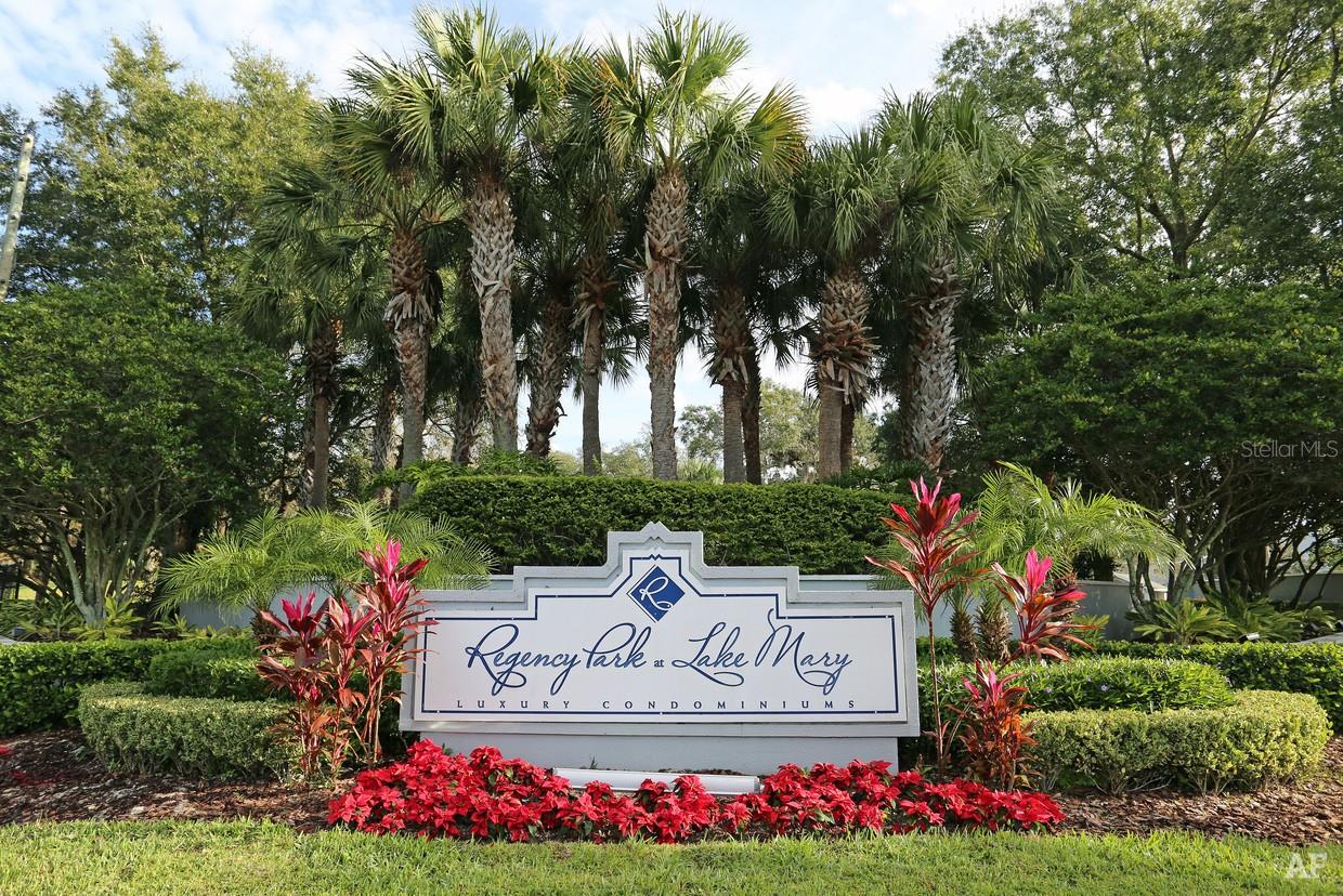 REGENCY PARK AT LAKE MARY A CONDO - Residential Lease