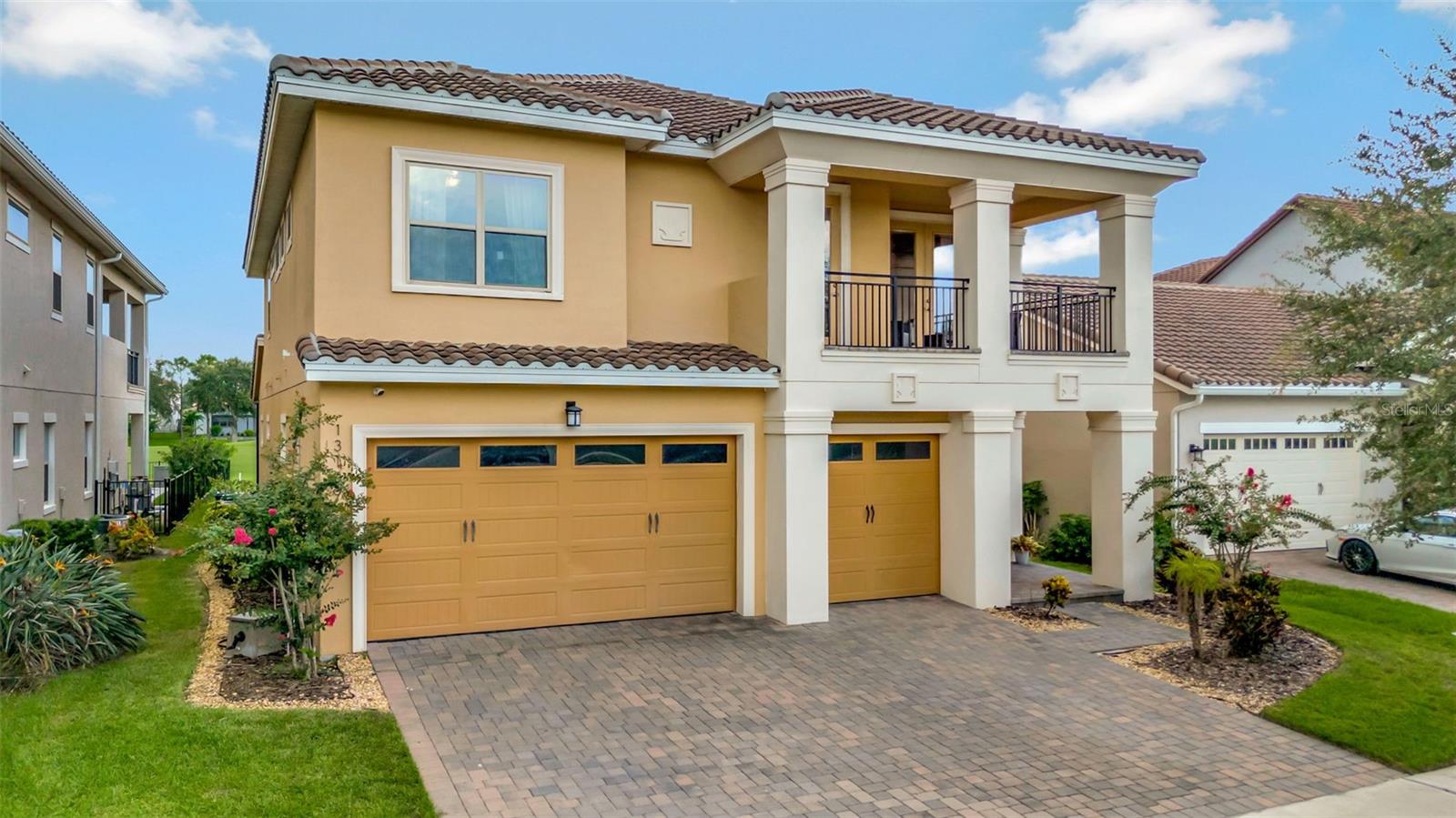 THE LIST PRICE REPRESENTS THE OPENING OFFER AMOUNT. AGENTS - PLEASE VIEW REALTOR REMARKS IN THE MLS.
Stunning 5-Bedroom Estate on Eagle Creek Golf Course-Lake Nona Living at it's Finest
Welcome to this exceptional 5-bedroom, 5 bath residence with over 4000 square feet of luxury living, perfectly situated on the 15th hole of the prestigious Eagle Creek Golf Course. Located in one of Lake Nona's premier gated communities, this home offers the ultimate combination of elegance, comfort, and resort style living.
Step inside to soaring ceilings, expansive living and dining spaces , and an abundance of natural light. The open-concept layout is designed for both everyday living and entertaining, with a chef's kitchen featuring high-end appliances, custom cabinetry and a large center island. The appliances are STAINLESS STEEL with a TOWER MICROWAVE & OVEN COMBO, cooktop, hood, QUARTZ COUNTERTOPS, SUBWAY TILE BACKSPLASH, 42" CABINETS and a huge ISLAND with seating .
The primary suite is a true retreat, compete with dual vanities, spacious glass enclosed shower, and an oversized walk in closet.
The upstairs has a huge loft for entertaining or providing a separate retreat for family or guests. The View of the golf course from the upstairs covered patio is breathtaking. You will find an additional Master bedroom with a walk in closet and upgraded walk in shower with plenty of room. Additional 3 bedrooms, one with and en-suite bathroom are located on the second floor. There is a large storage/office space as well.
Exit the sliding glass doors from the downstairs great room to your covered patio area that is truly relaxing. You will be enclosed with an expansive screen while enjoying the view of the golf course, or just enjoying the relaxing pool and spa that are a great addition for any home.
The community has a spacious clubhouse and restaurant, pro shop for the golfers. a golf academy, and a pool and recreation center including a gym
Eagle Creek is conveniently located in Lake Nona and just minutes from top rated schools, Medical City, HWY 417 & 528. , Lake Nona Town Center, USTA National Campus, Valencia College, Boxi Park, Orlando International Airport, Moss Park, shopping, dining, and entertainment.
Please schedule all showings online via Showing Time.
Offers will be accepted through Friday, September 5, 2025 at 5:00 pm.
AT SELLER'S DISCRETION, AN OFFER MAY BE ACCEPTED AT ANY TIME
