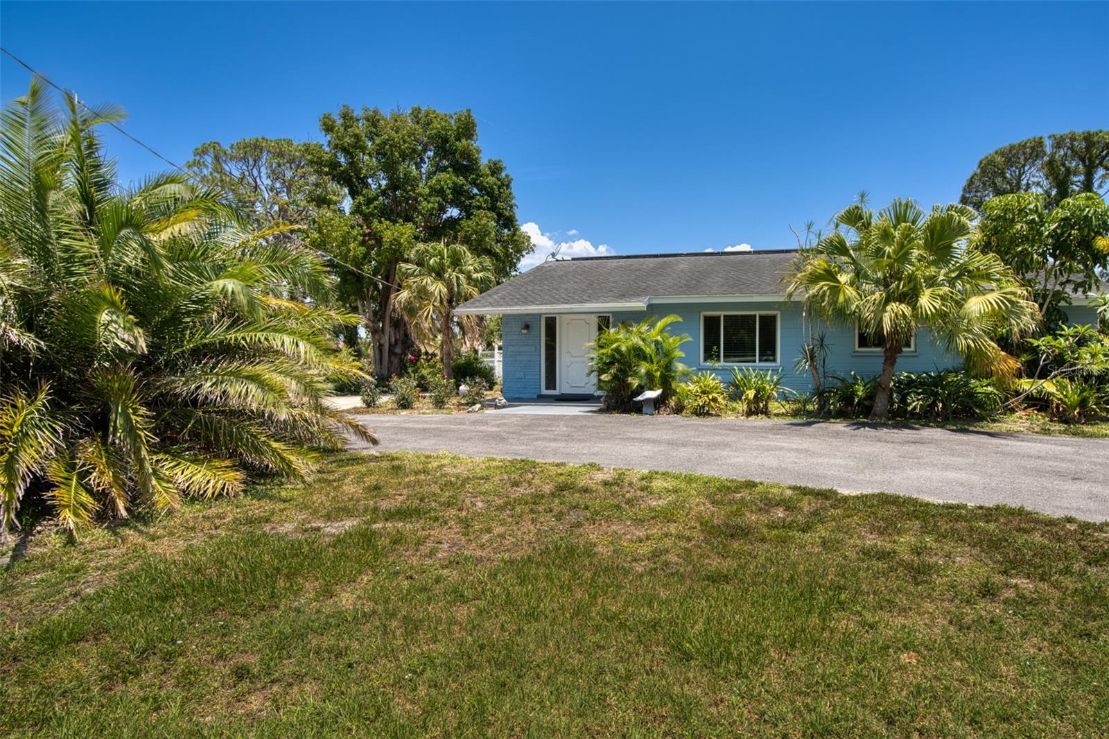 Great home Close to Casey Key and Nokomis Beach with an attached In Law or Rental Apartment. The property is being sold As-Is in move-in ready condition but could use some TLC. The home has recently been re-appraised by the County Appraiser and features three bedrooms and two updated bathrooms as well as a living room and eat-in kitchen plus a bonus room. The in-law or attached apartment has one bedroom and one full bath, a kitchen, family room and screened-in porch over looking the beautiful deep water pool and backyard. All bedrooms have A/C. There is also a hot tub in the back yard. Apartment can easily be rented out as an air bnb with no minimum lease restrictions! House is a 5 min drive to beautiful Nokomis Beach, and just off Tamiami Trail and SR 681 connecting you easily to I75. The Neighborhood is convenient to Venice Nokomis and Sarasota. Best of All, this house has never had any flood issues! Truly a diamond in the rough!! Don't miss this one!