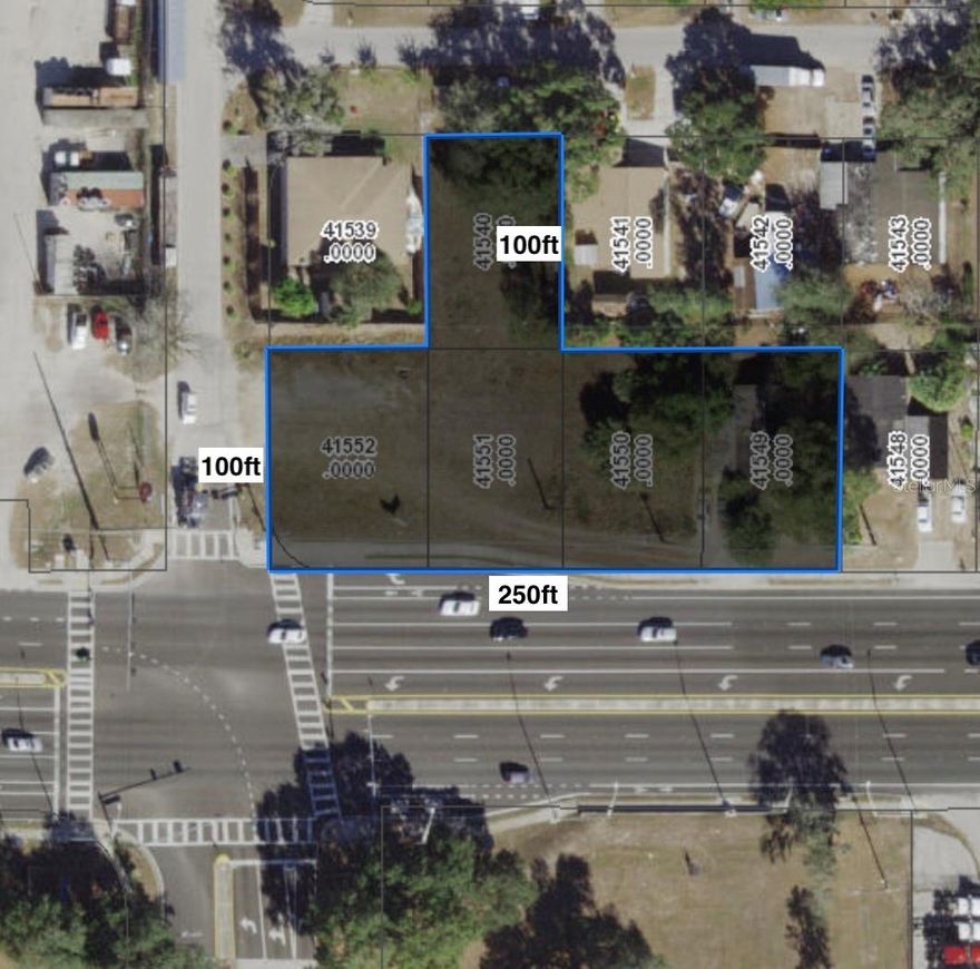 6802 E MLK BLVD - exceptional commercial property in Tampa, FL. Boasting a prime location on a signalized hard corner with easy access to Interstate 4, this .85-acre property features over 250 feet of frontage, making it a standout investment opportunity. With a daily traffic count exceeding 40,000 and situated just 3 miles from Downtown Tampa, the property offers immense visibility and accessibility for a wide range of businesses. The commercial zoning adds flexibility to unleash the full potential of this strategic location. Surrounded by a growing population, the demographics reflect a lucrative market, with projected increases in both population and average household income by 2025.